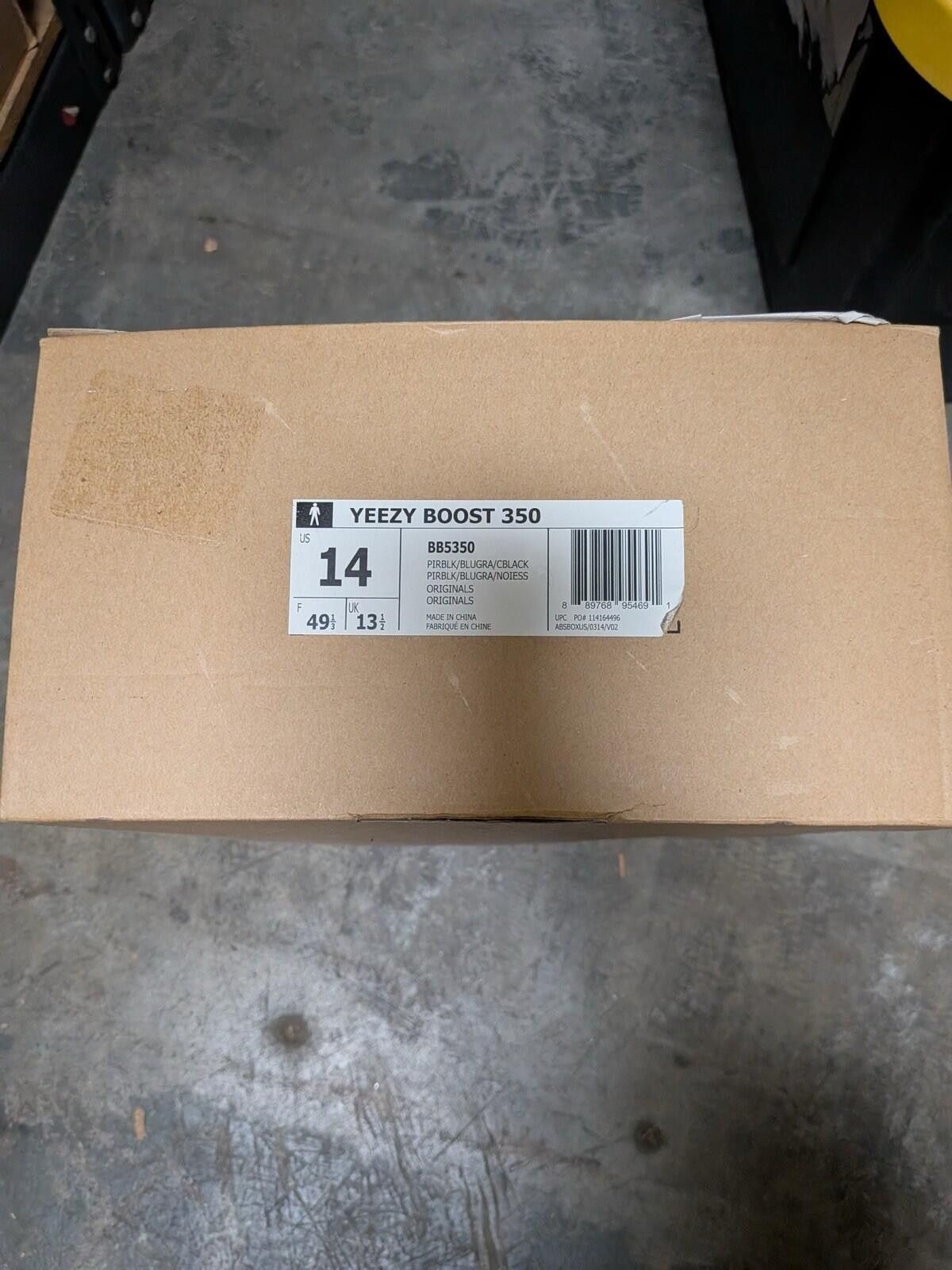 Adidas 2016 adidas Yeezy Boost 350 v1 Pirate Black 2.0 BB5350 US14 Size US 14 / EU 47 - 7 Thumbnail