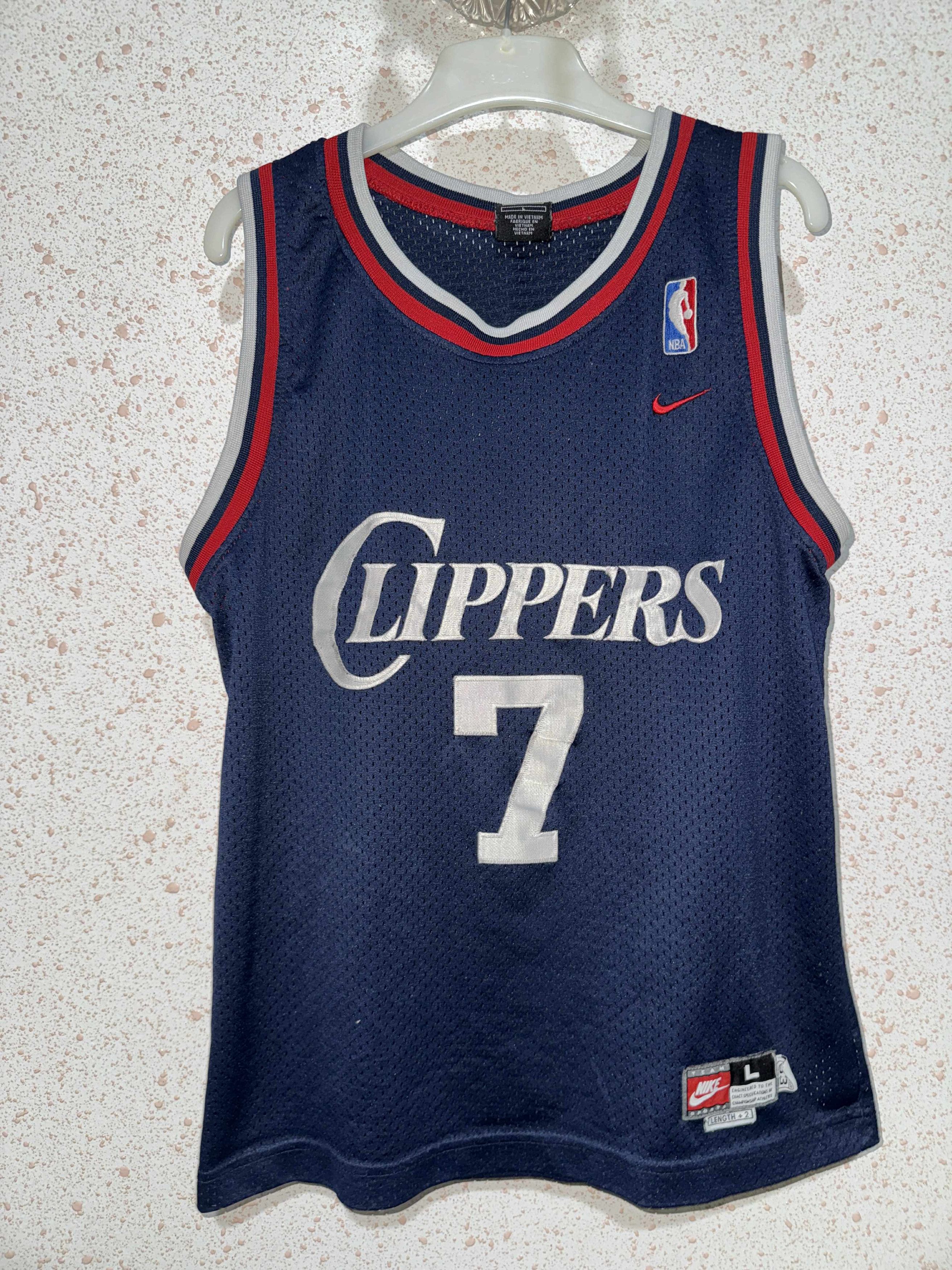 Nike Los Angeles Clippers Lamar Odom #7 Jersey Nike Size US XXS / EU 40 - 1 Thumbnail