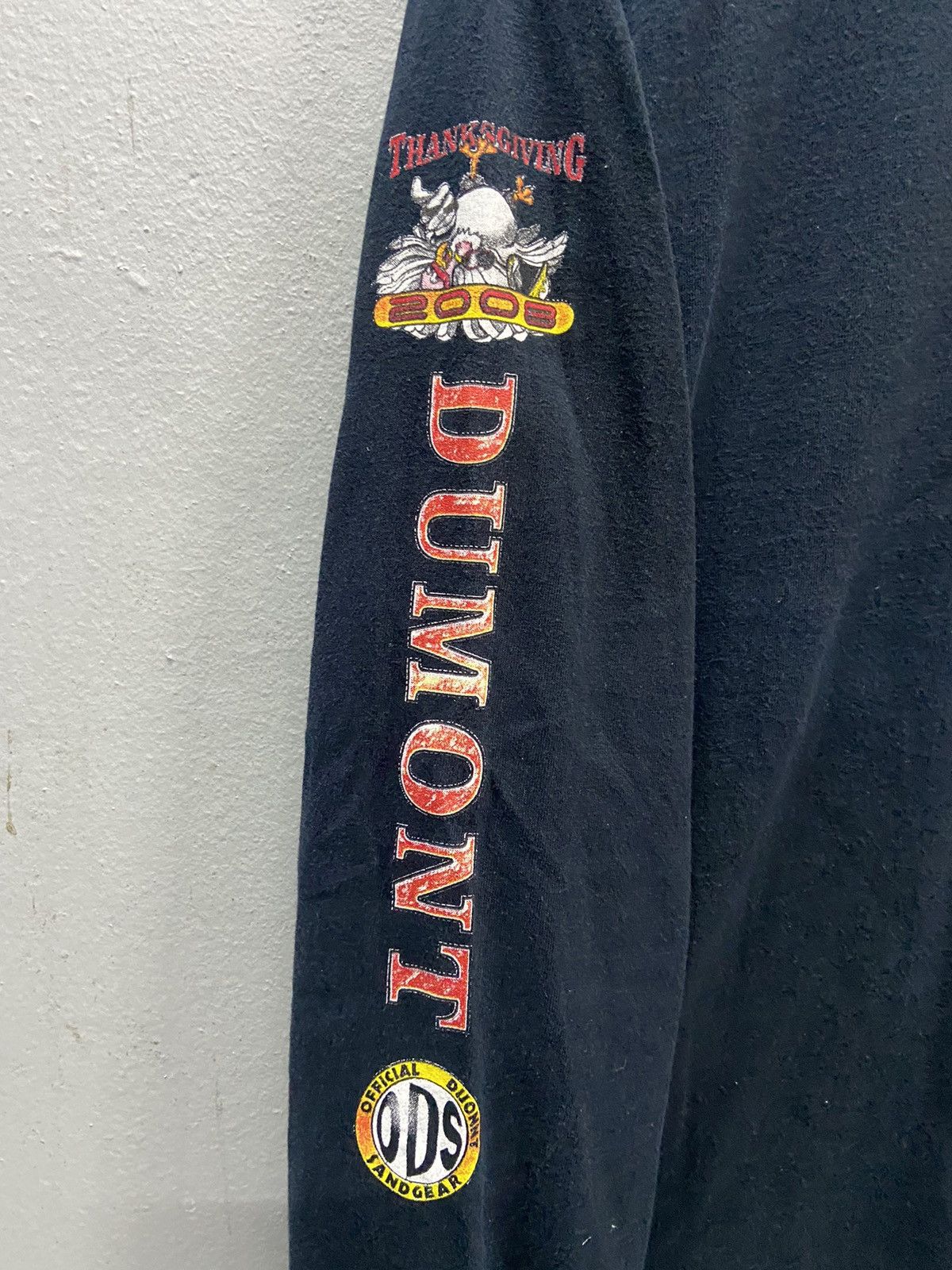 Gildan SURVIVED THANKS GIVING 2008 DUMONT DUNES LONG SLEEVE Size US L / EU 52-54 / 3 - 5 Thumbnail