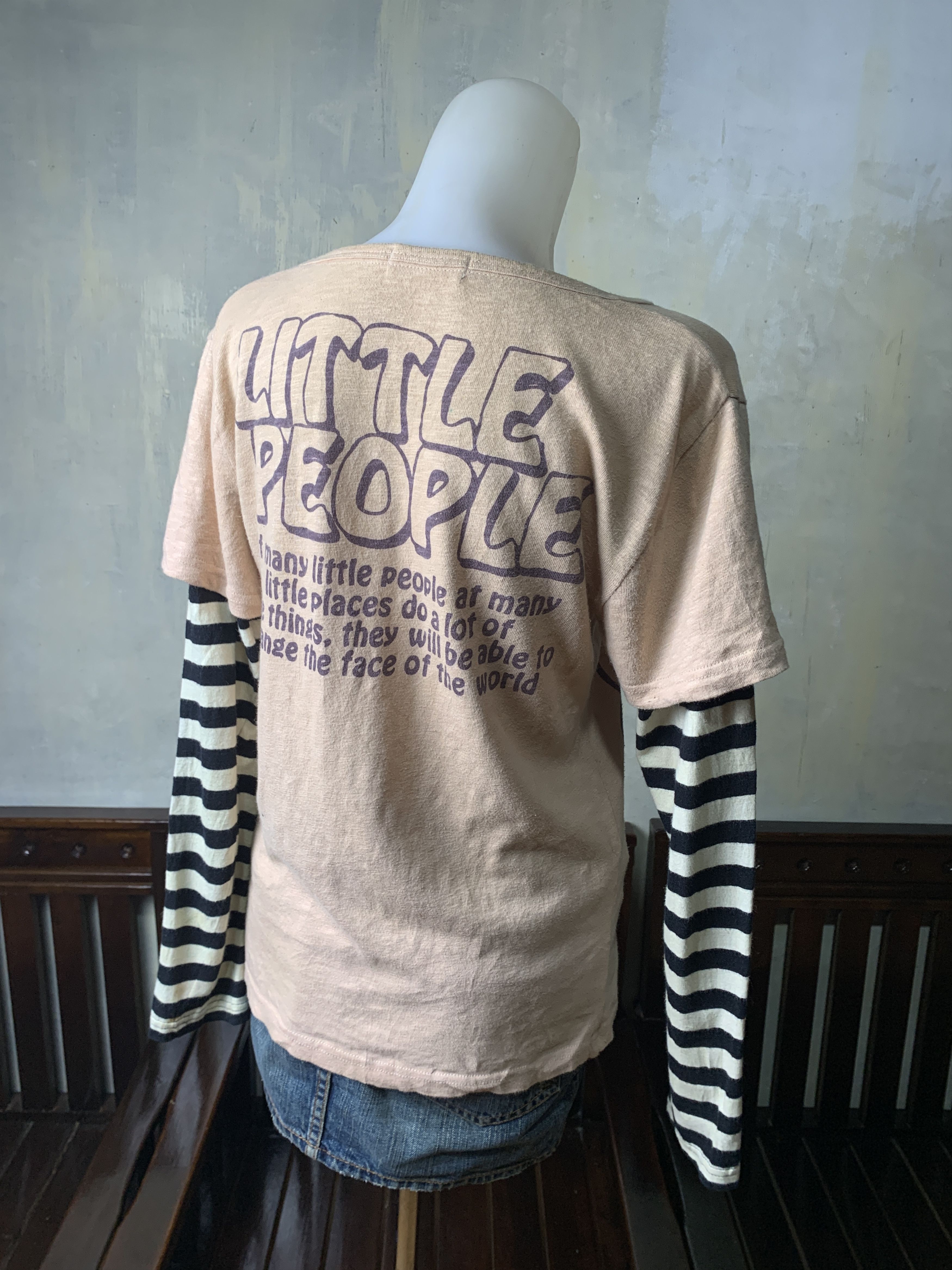 Japanese Brand y2k Little People Extra Sleeves Top (M) Size M / US 6-8 / IT 42-44 - 3 Thumbnail