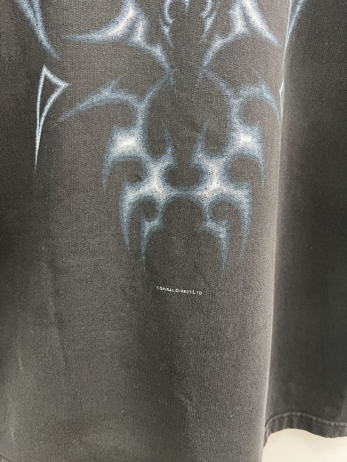 Harley Davidson × If Six Was Nine CRAZY FLAME SKULL BOXY FIT SUN FADED LONG SLEEVE HOODIE Size US XL / EU 56 / 4 - 10 Thumbnail