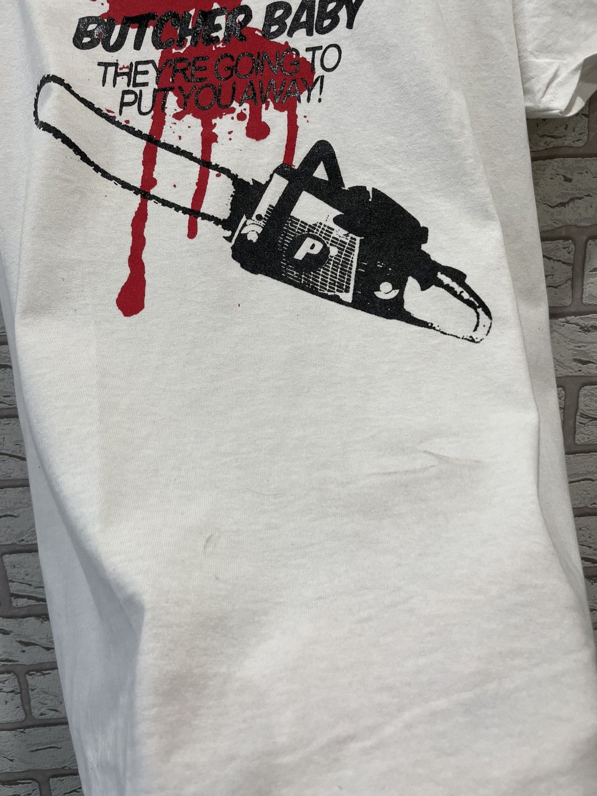 Band Tees × Vintage Plasmatics Gildan T-Shirt Tee Butcher Baby For Pank Size US L / EU 52-54 / 3 - 12 Thumbnail
