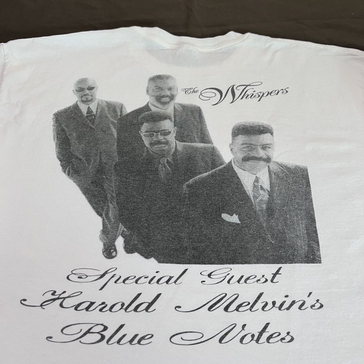 Band Tees × Rap Tees × Vintage Y2K TheWhispers Isley Brothers Harold Melvin Blue Notes R&B Size US XXL / EU 58 / 5 - 4 Thumbnail