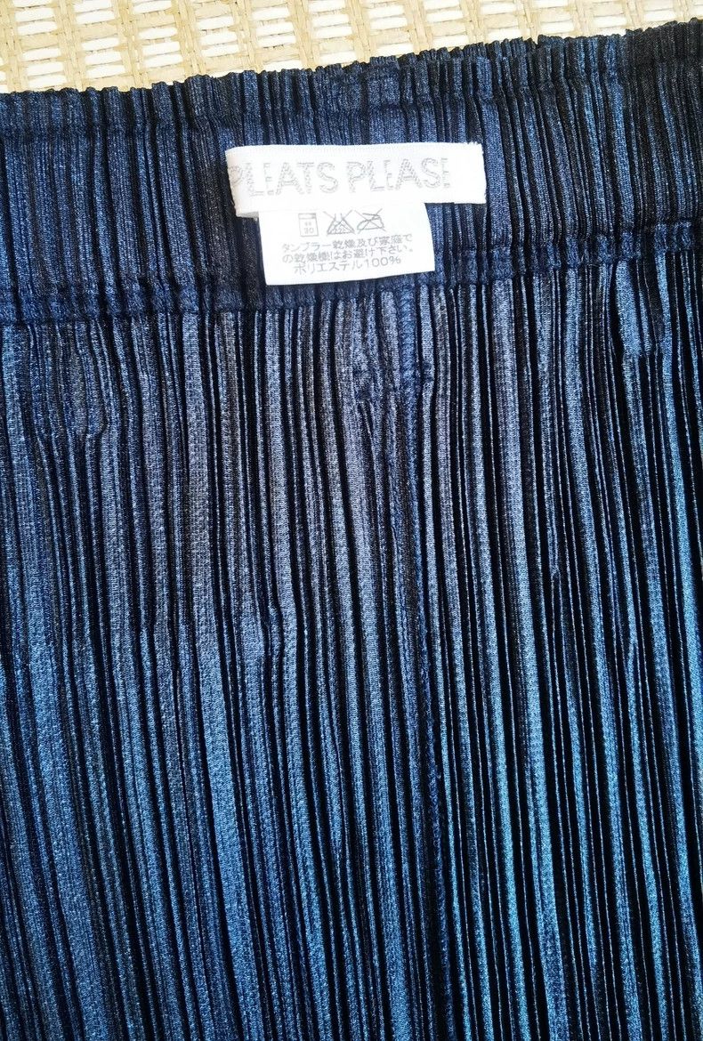 Issey Miyake Issey Miyake Dark blue denim fishtail dress Size 25" / US 0 / IT 36 - 3 Thumbnail