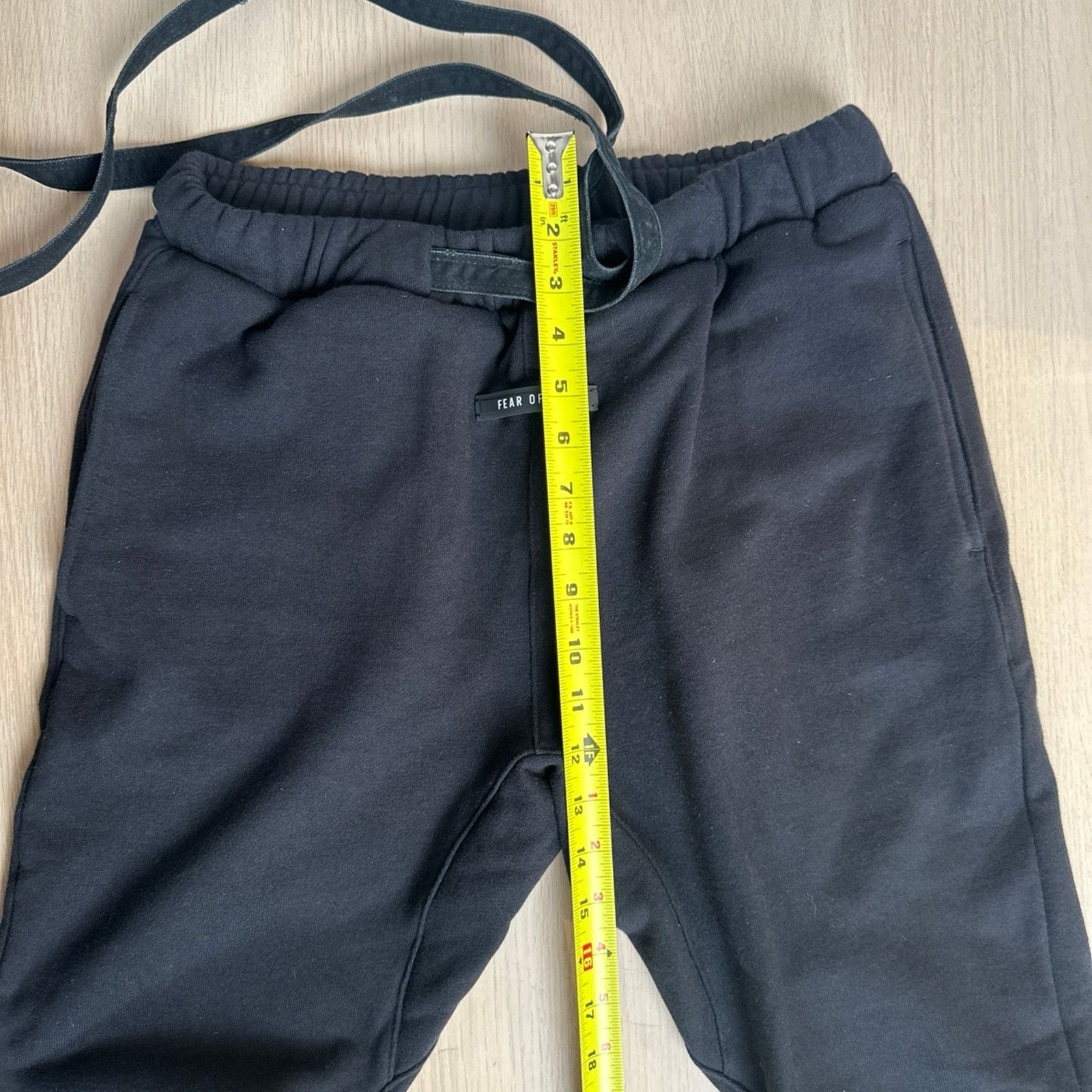 Fear of God Fear of God Black Sweatpant Mainline 6th Collection - Size S Size US 26 / EU 42 - 5 Thumbnail