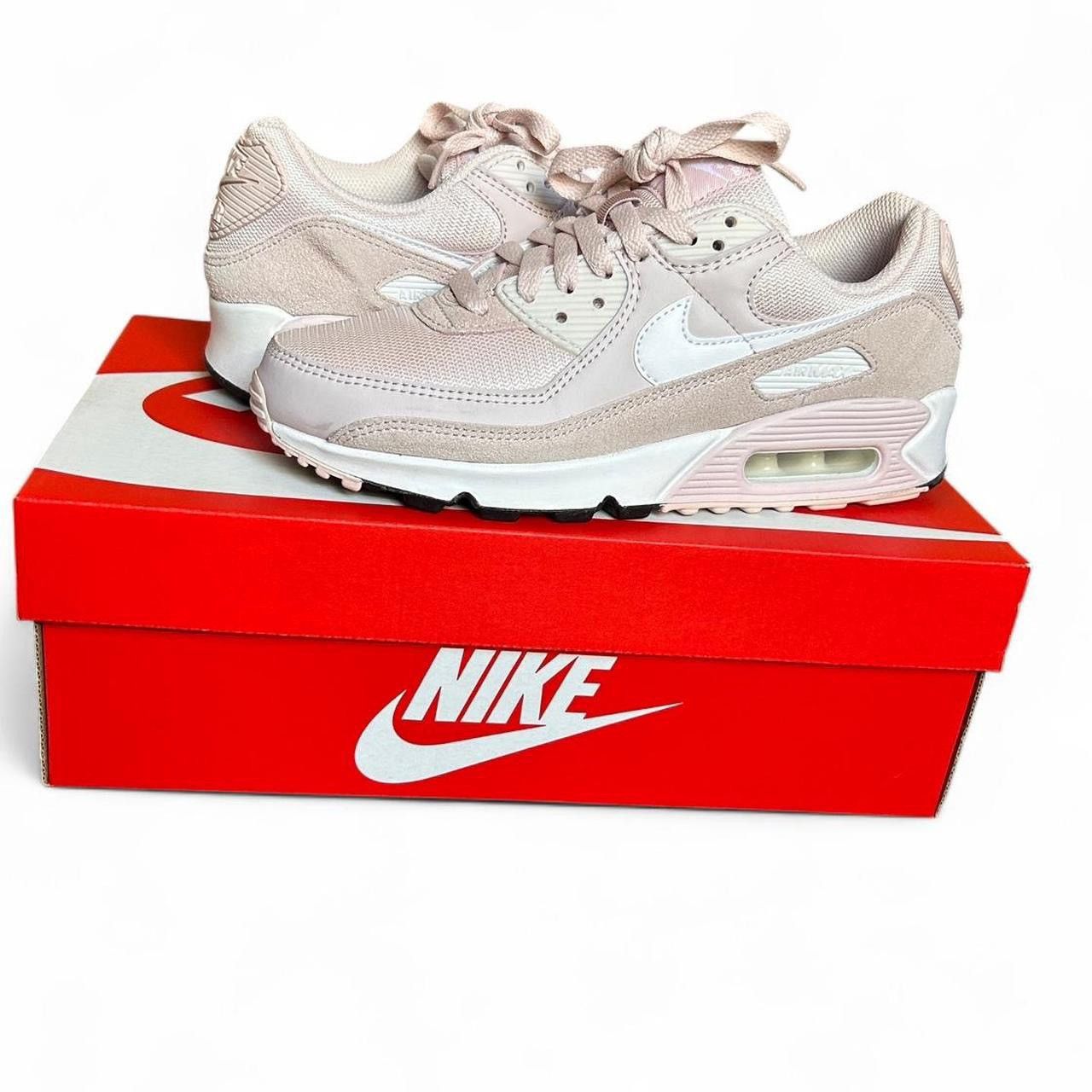 Nike Air Max 90 Womens Trainers in Barely Rose
