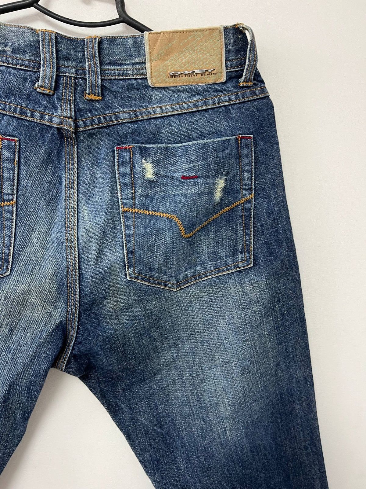 Oakley Vintage Oakley Industrial Denim Jeans Slim Fit Pants sz 32 Size US 32 / EU 48 - 5 Thumbnail