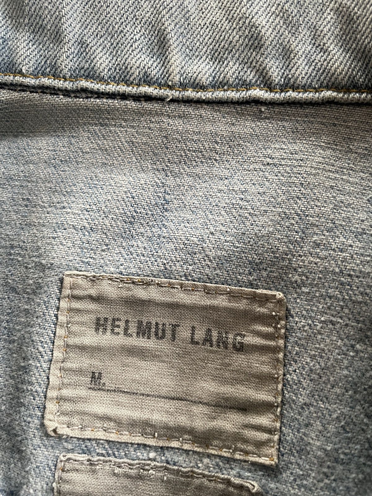 Helmut Lang Helmut Lang 1999 Type 3 Denim Trucker Jacket Size US M / EU 48-50 / 2 - 4 Thumbnail