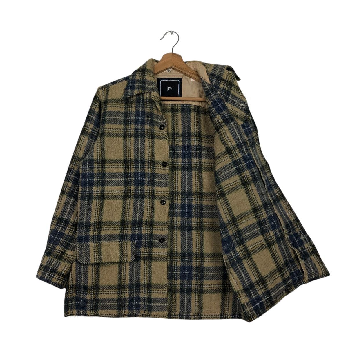 Japanese Brand 🔥VINTAGE FLANNEL SHIRT JACKET TARTAN JM ISSEY MIYAKE Size US M / EU 48-50 / 2 - 13 Thumbnail
