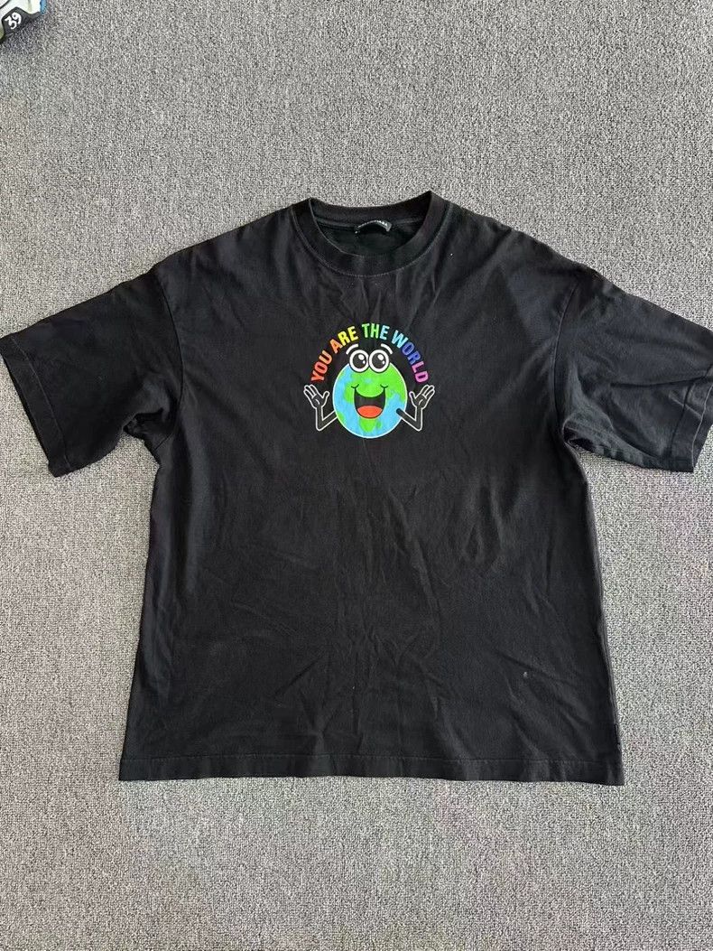 Balenciaga Balenciaga Black Earth Short Sleeve S - dmc Size US S / EU 44-46 / 1 - 1 Thumbnail