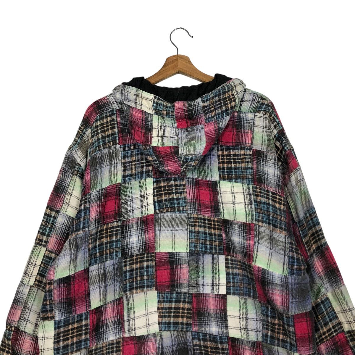 Japanese Brand 🔥VINTAGE BOMBER JACKET PATCHWORK DESIGN FDS ISSEY MIYAKE Size US M / EU 48-50 / 2 - 11 Thumbnail