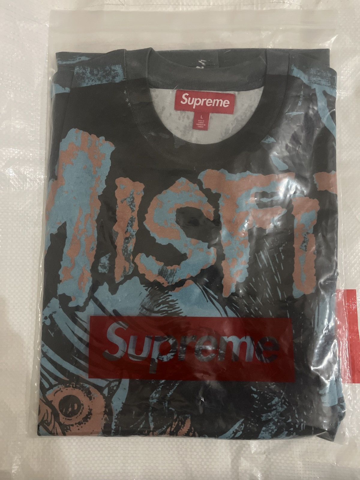 Coogi × Supreme Supreme Coogi White T-Shirt Sz. L | Grailed