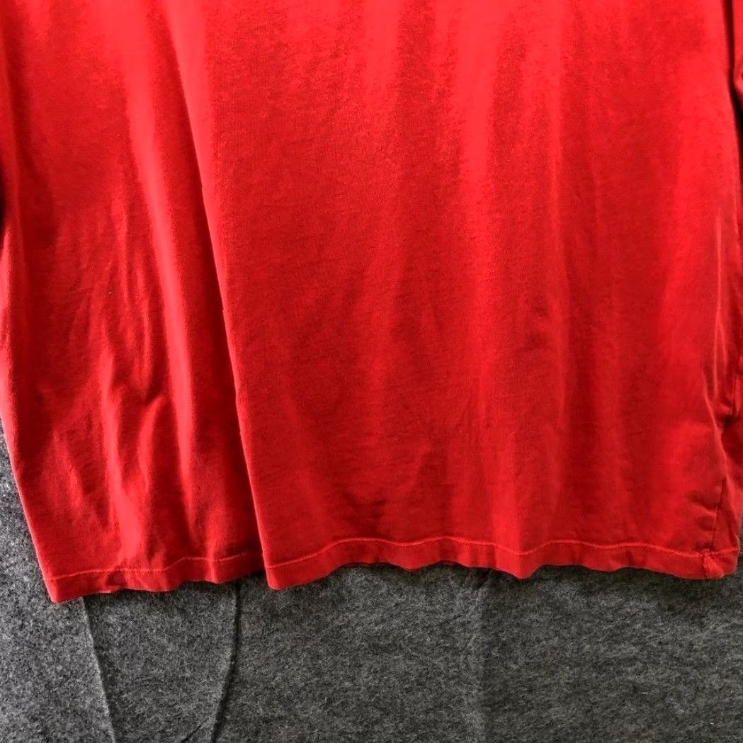 Nike VINTAGE Nike Just Do It Mens XXL Red Graphic T Shirt Tee Crewneck Short Sleeve Cotton Size US XXL / EU 58 / 5 - 4 Thumbnail
