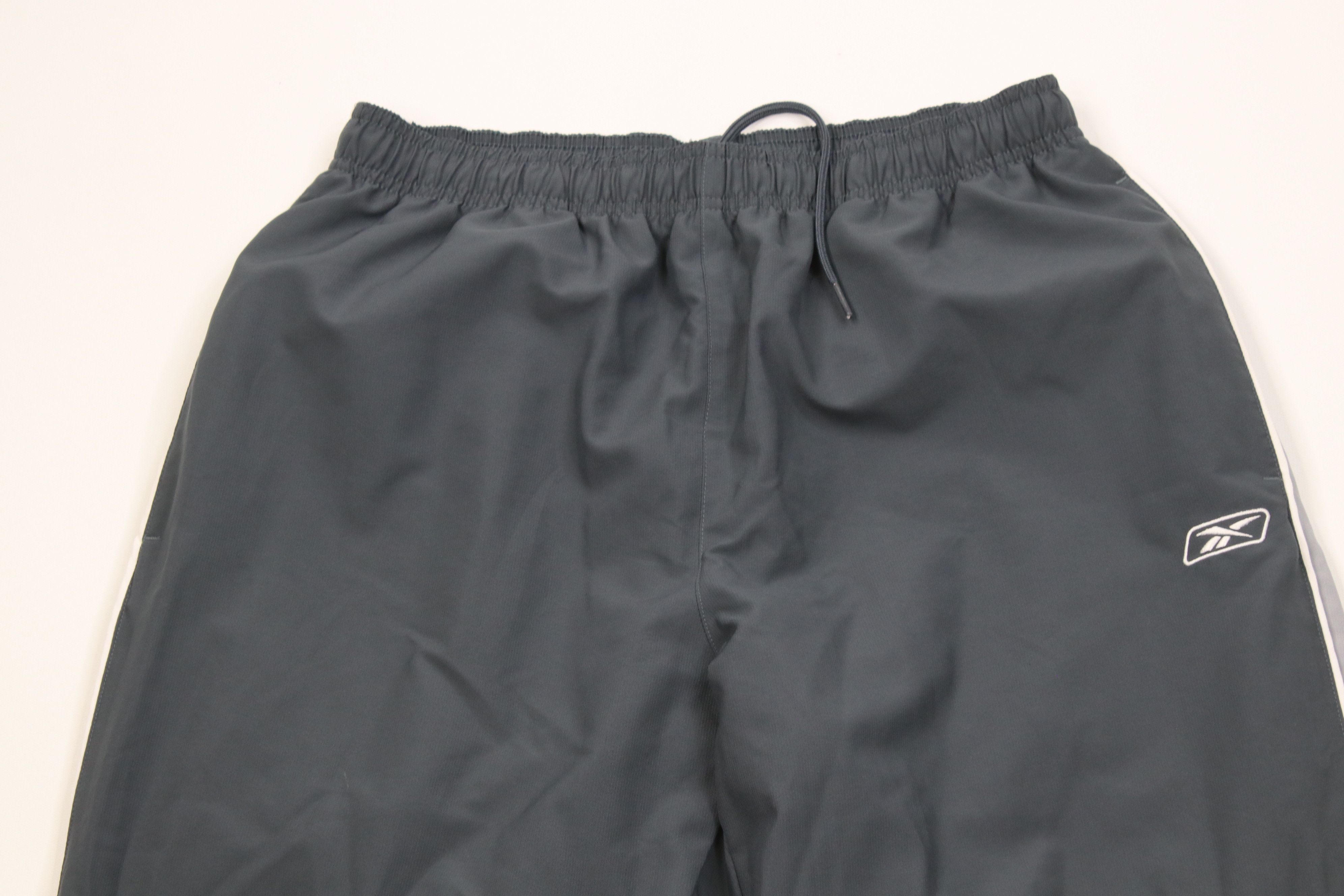 Reebok Vintage Y2K Reebok Logo Lined Wide Leg Pants Sweatpants Gray Size US 34 / EU 50 - 2 Thumbnail