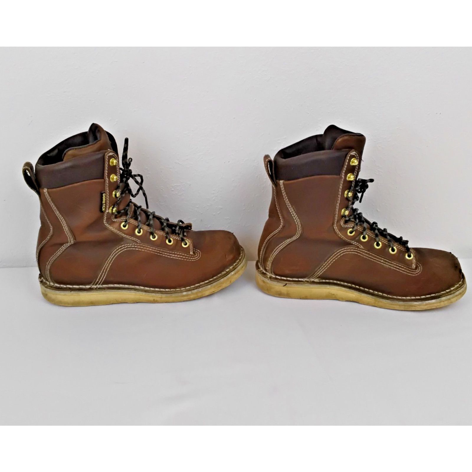 Danner Danner Work Hiking Boots Men's 8.5 Brown Leather Scuffed Size US 8 / EU 41 - 4 Thumbnail