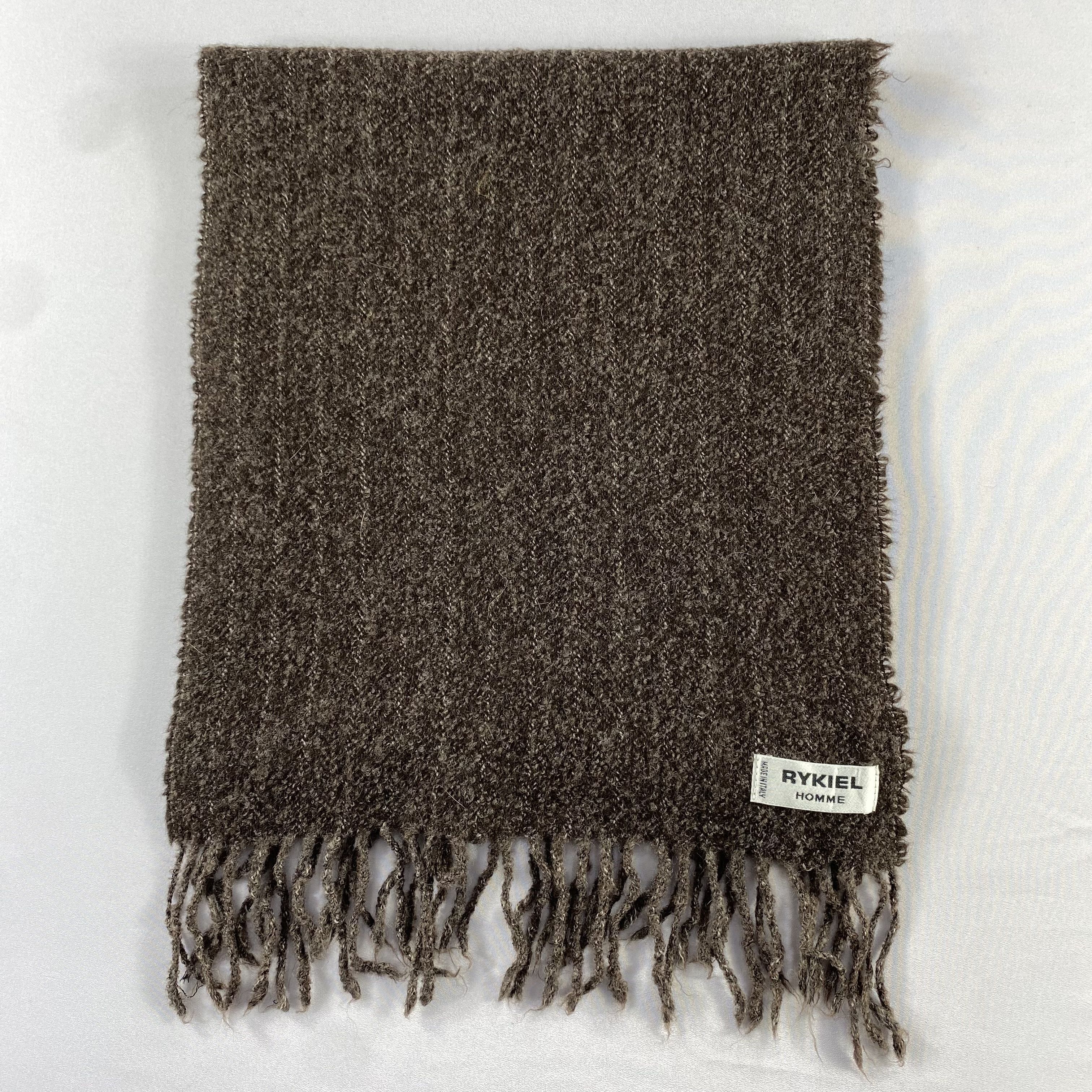 Sonia Rykiel Rykiel Homme Scarf Neck Wrap Wool Muffler Size ONE SIZE - 2 Thumbnail