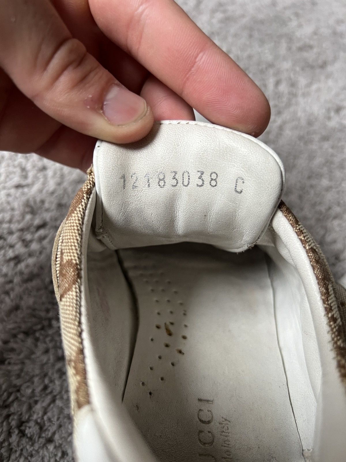 Gucci × Vintage Gucci Monogram Shoes Size US 5.5 / EU 38 - 10 Thumbnail