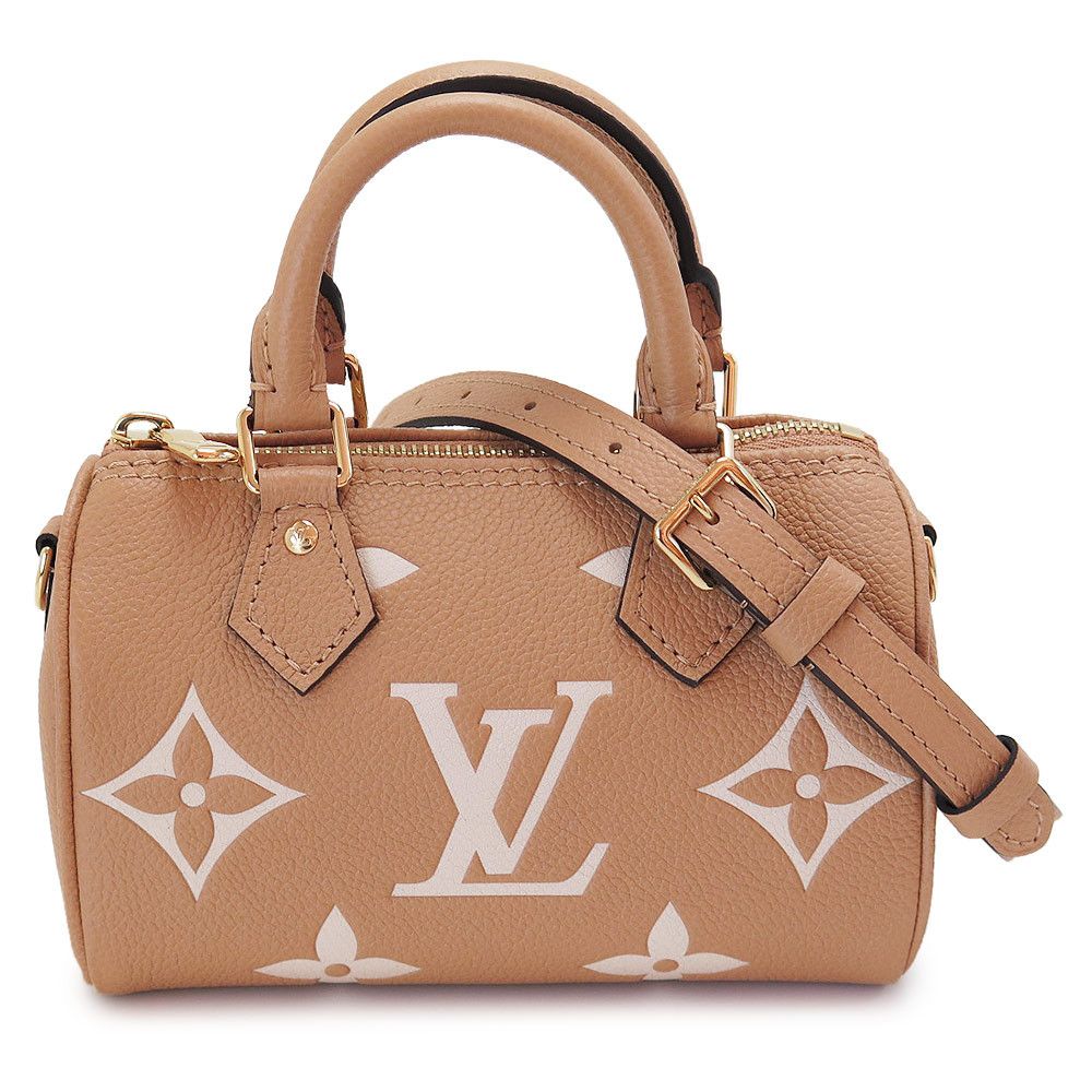Louis Vuitton Mini Bag Shoulder Bag Handbag Monogram Beige
