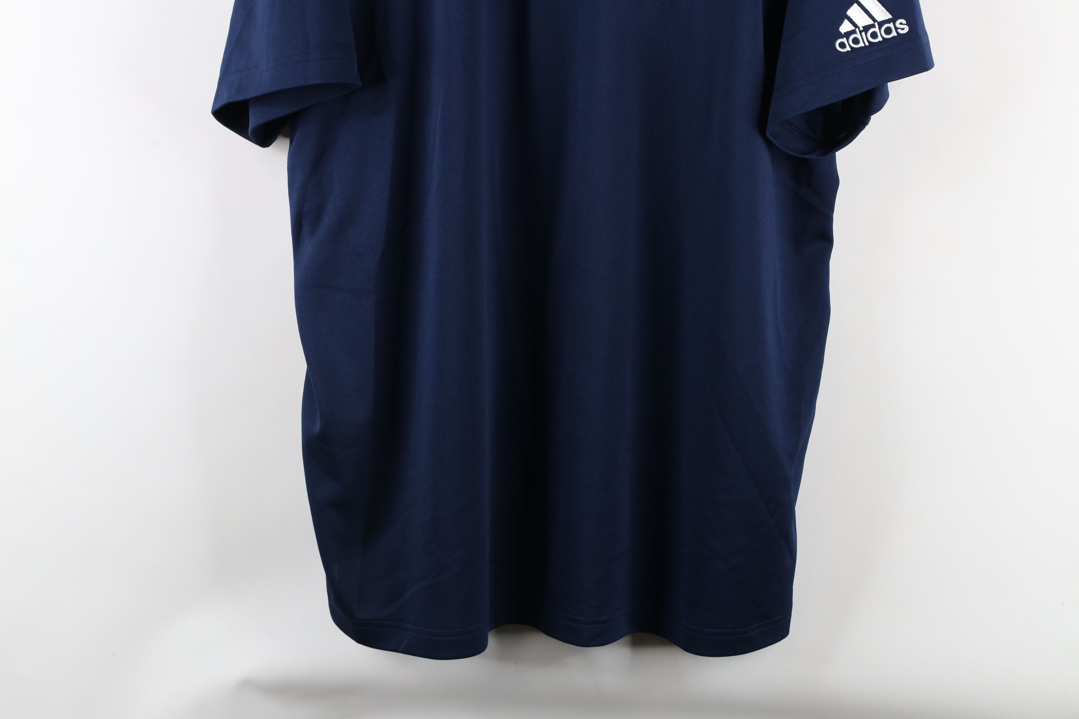 Adidas × Vintage Adidas University of Akron Baseball Collared Polo Shirt Blue Size US XL / EU 56 / 4 - 3 Thumbnail