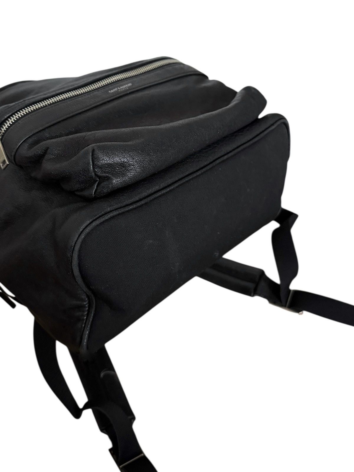Saint Laurent Paris Hedi City Leather Bag Backpack Size ONE SIZE - 9 Thumbnail