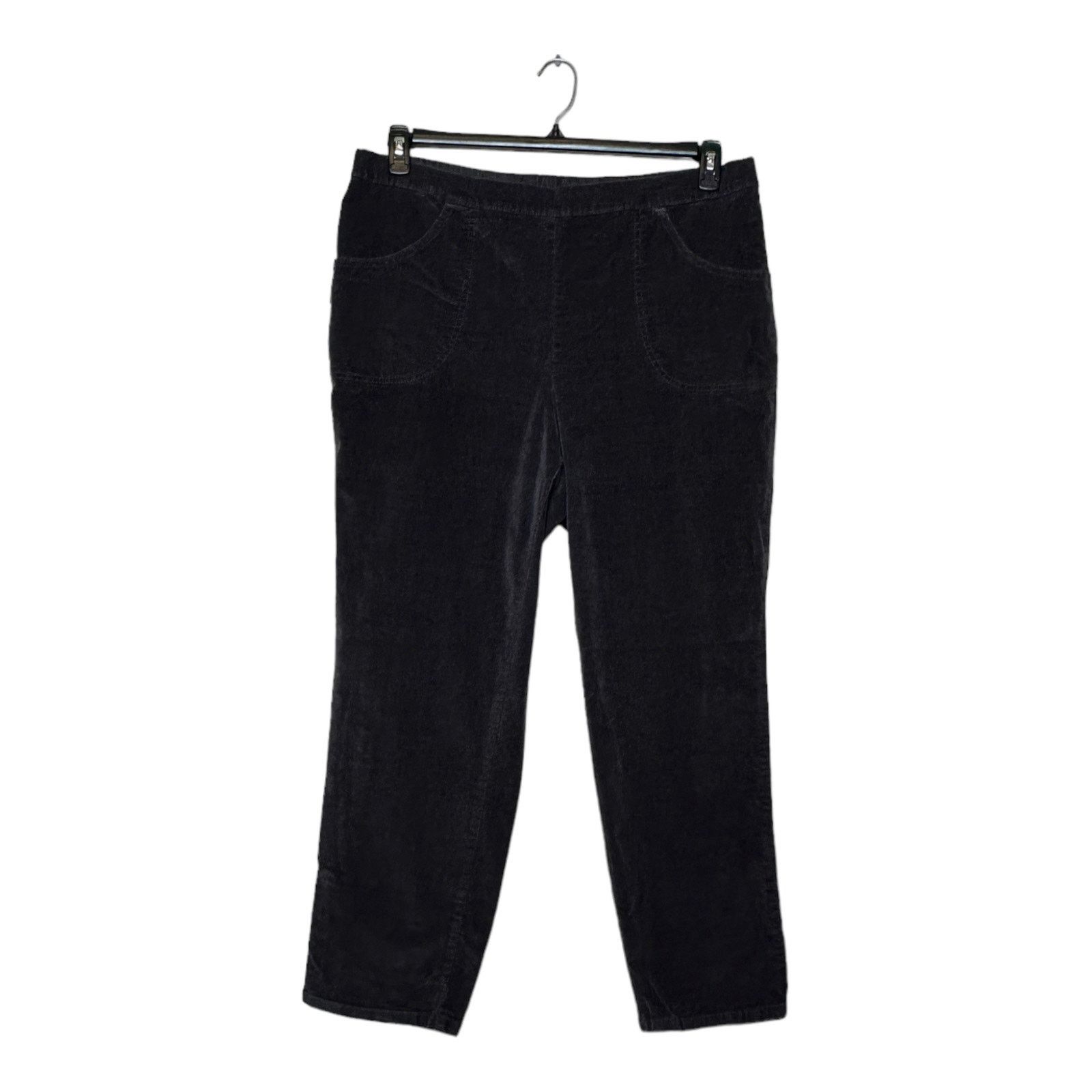 Hanes JMS by Hanes gray corduroy pull on stretch pants size 2X Size 40" / US 18 - 5 Thumbnail