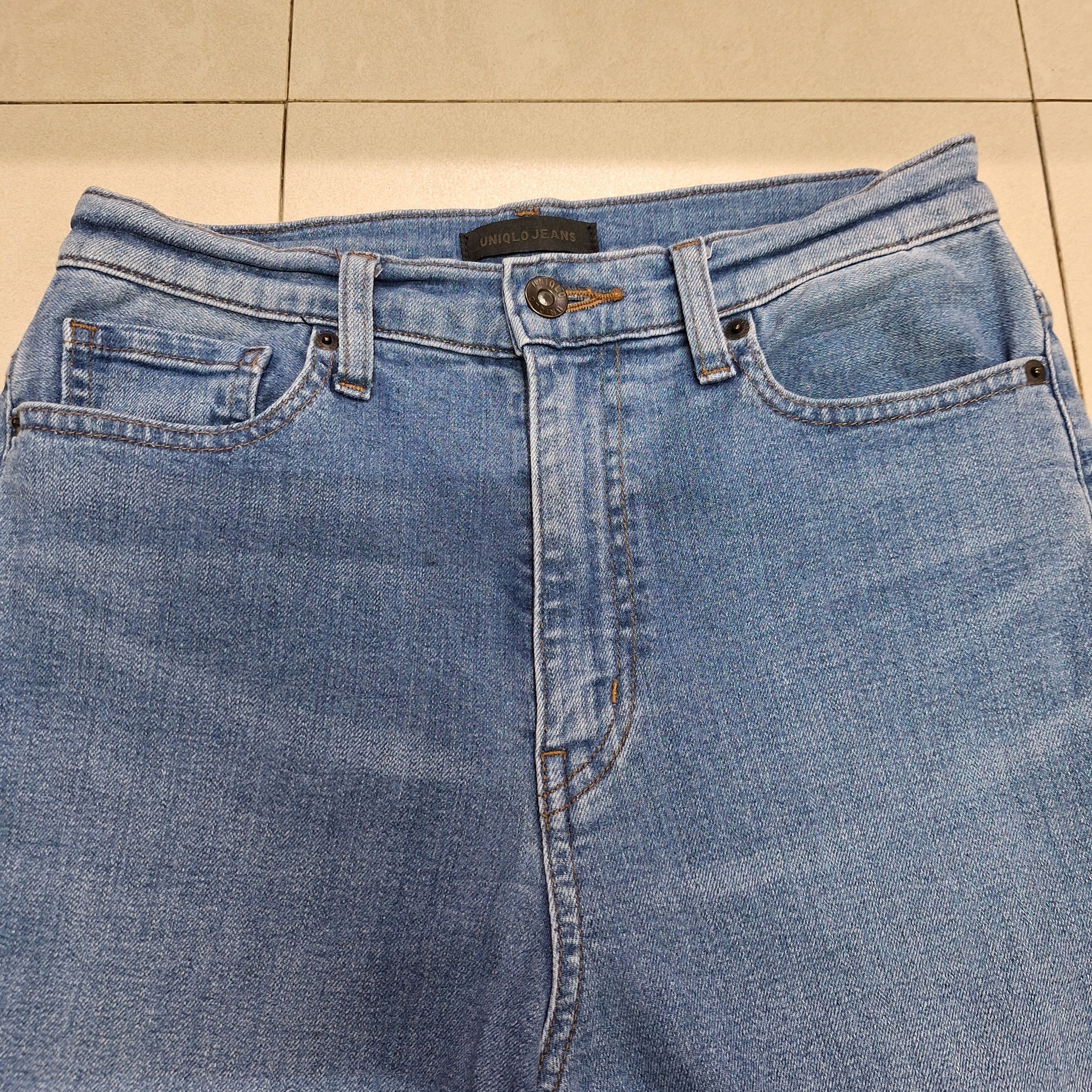 Uniqlo Uniqlo Wide/Baggy Jeans Size 28" / US 6 / IT 42 - 3 Thumbnail