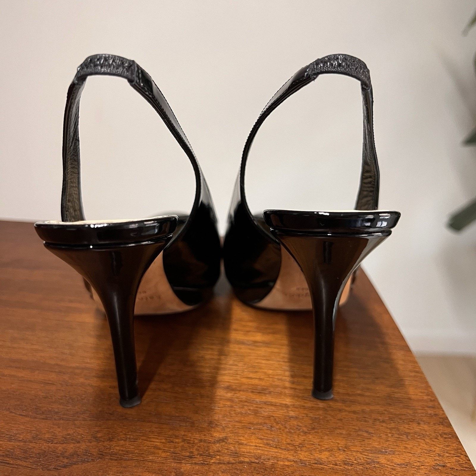 Kate Spade KATE SPADE Kenzie Leather Slingback Heel 7B Closed Toe Size US 7 / IT 37 - 4 Thumbnail