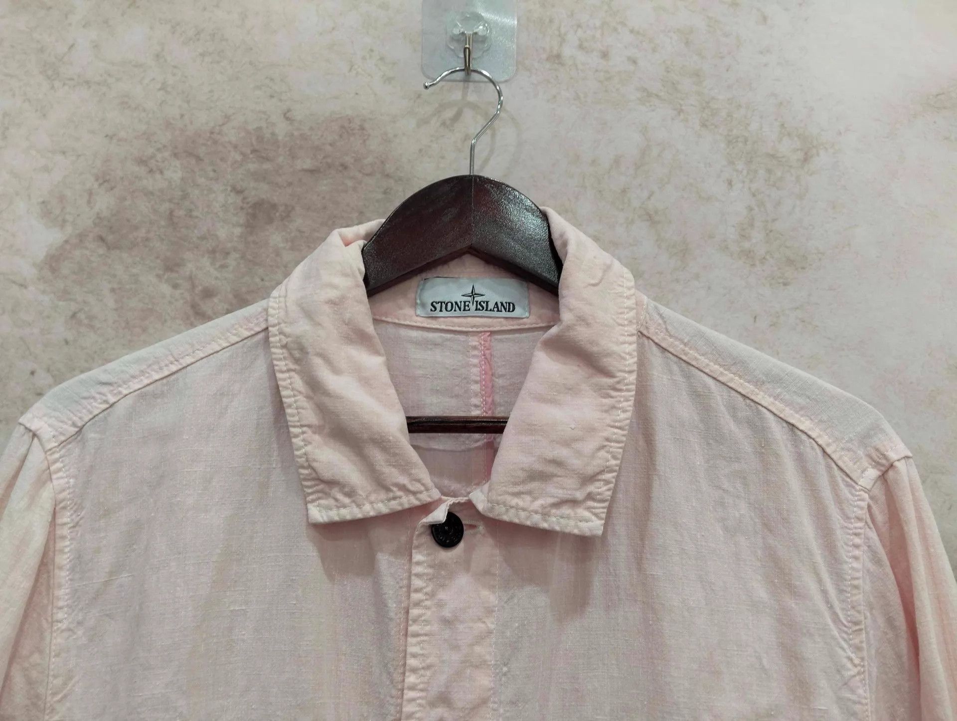 Stone Island Stone Island Linen Shirt Jacket M 95 New Size US M / EU 48-50 / 2 - 7 Thumbnail