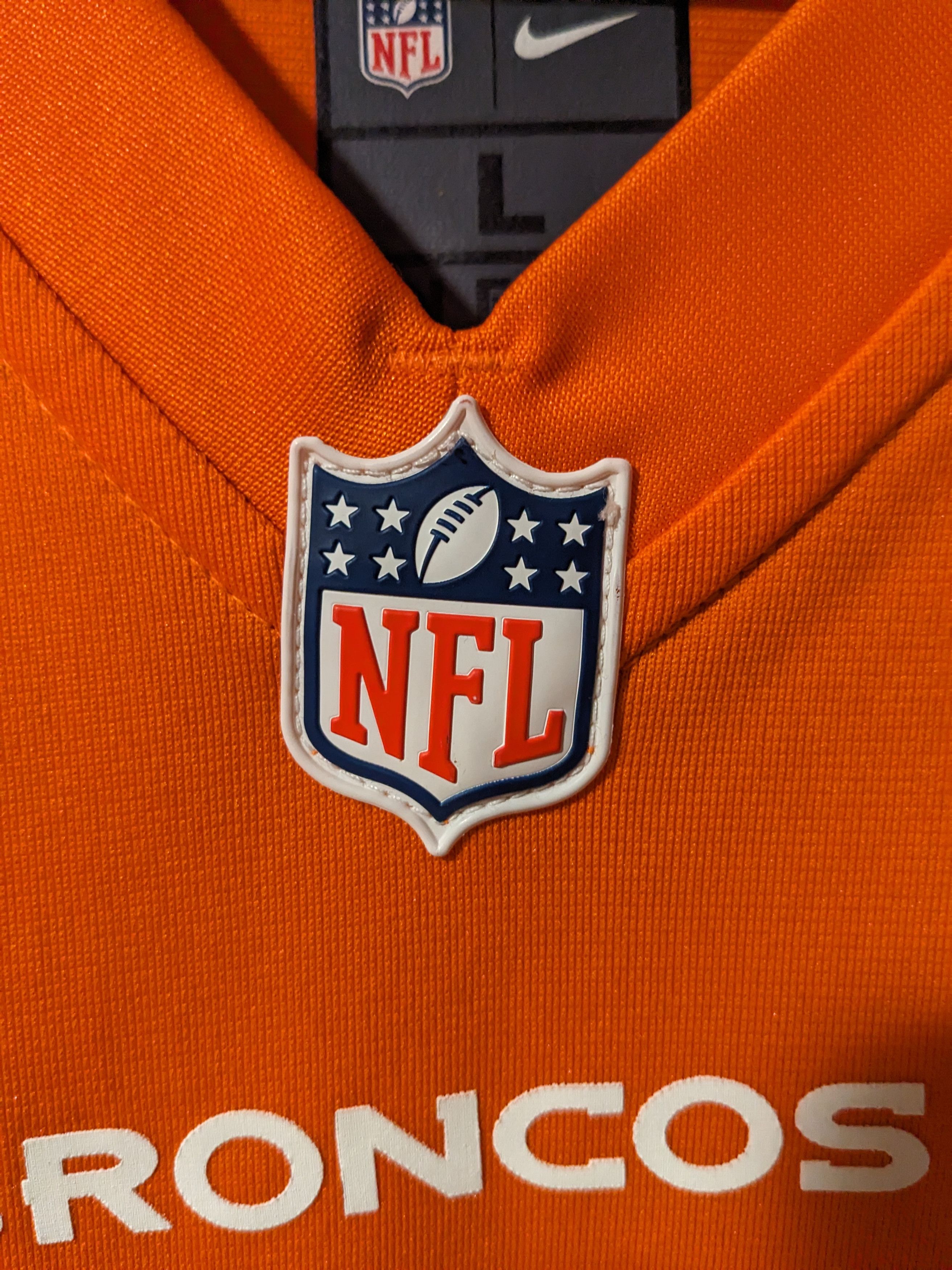 NFL Denver Broncos Wes Welker NFL Football Nike Large Jersey Size US L / EU 52-54 / 3 - 3 Thumbnail
