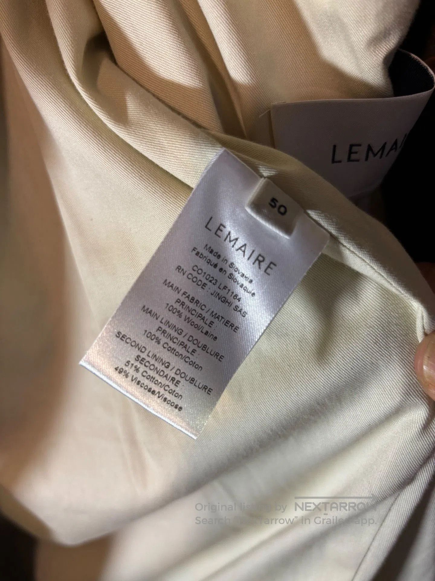 Lemaire Lemaire Wide. Size US M / EU 48-50 / 2 - 8 Thumbnail