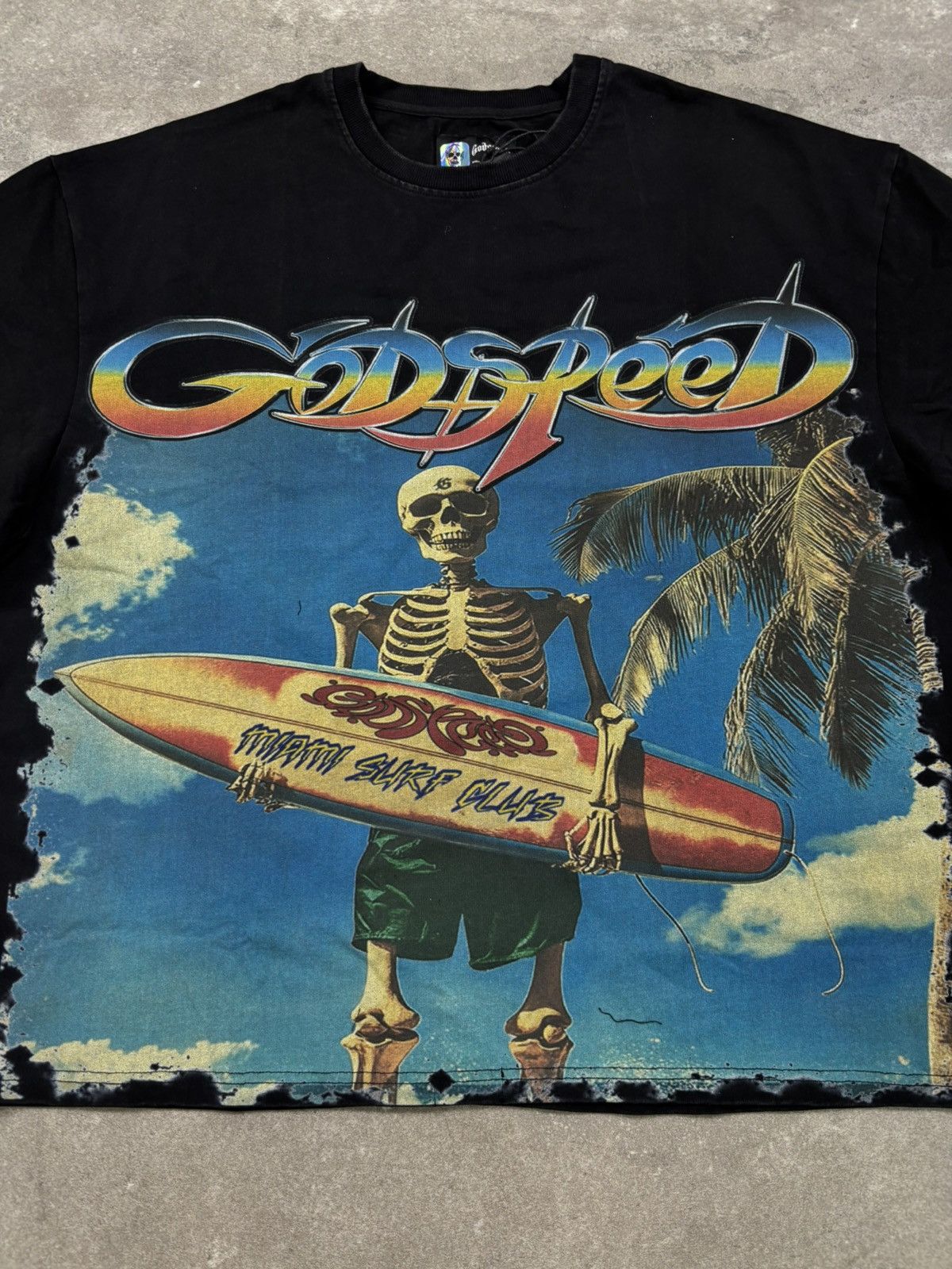 Godspeed Godspeed Miami Surf Club Shirt, Black Size US S / EU 44-46 / 1 - 3 Thumbnail