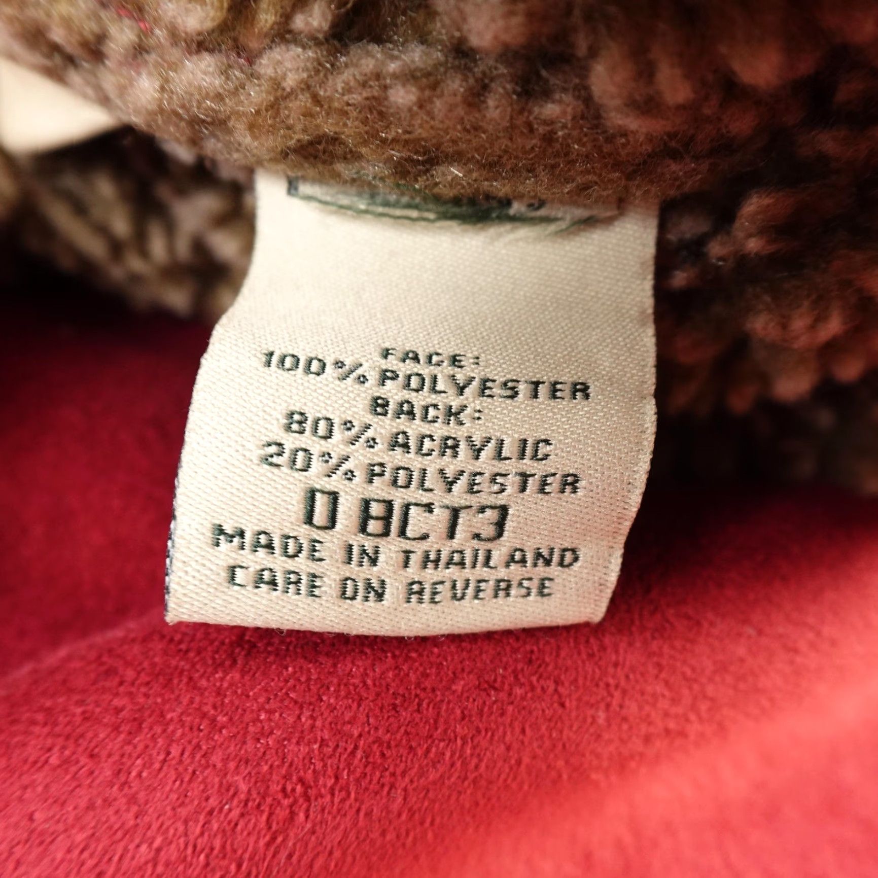 Vintage VTG LL Bean Jacket Womens L Red Heavy Sherpa Lined Suede Long Trench Coat Parka Coat Size L / US 10 / IT 46 - 5 Thumbnail