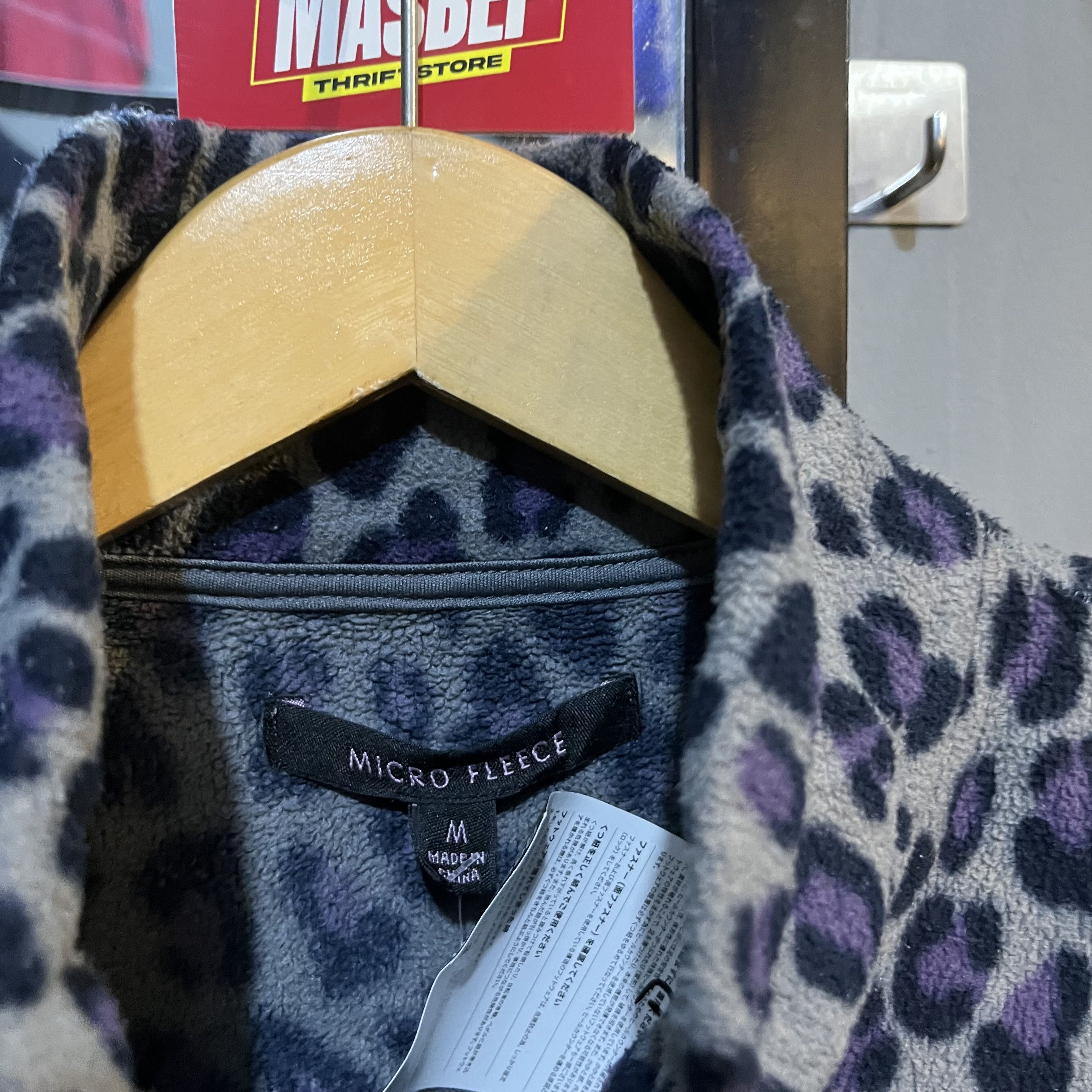 Le Grande Bleu (L.G.B.) × Uniqlo × Vintage Micro fleece uniqlo leopard colour y2k Size M / US 6-8 / IT 42-44 - 4 Thumbnail