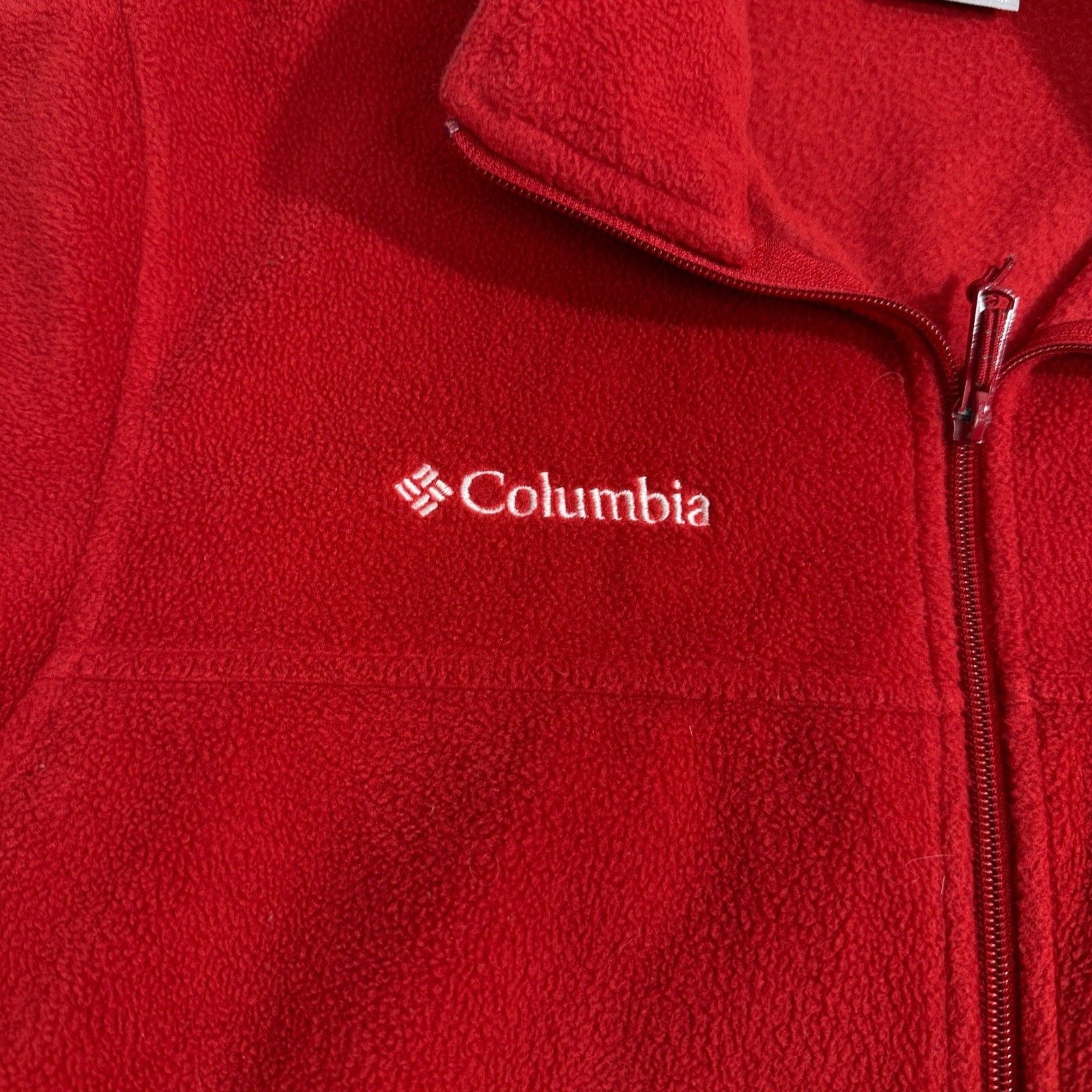 Columbia Columbia Women's Medium Red Fleece Jacket WSU Size M / US 6-8 / IT 42-44 - 3 Thumbnail