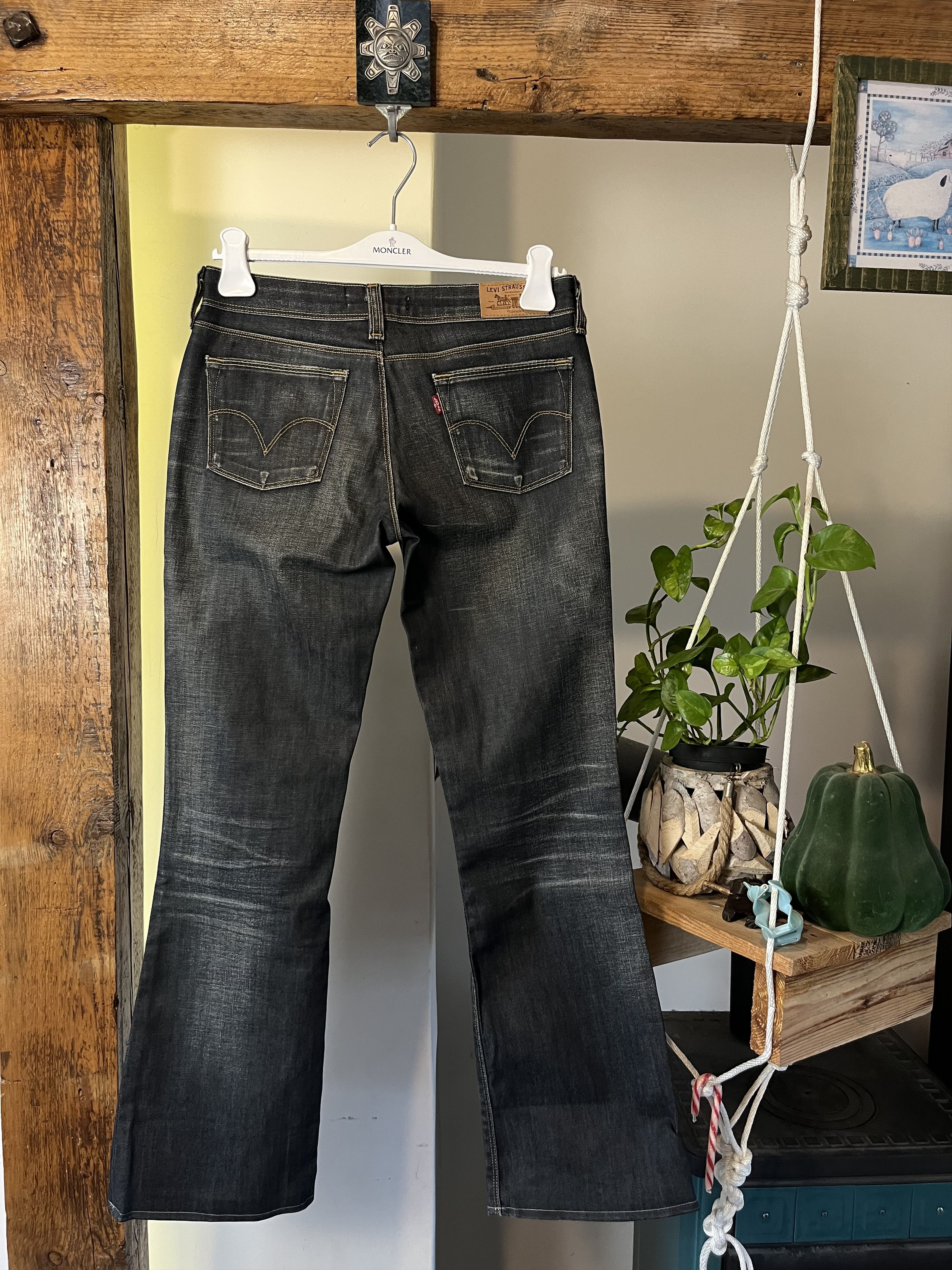 Levi's × Levi's Vintage Clothing Vintage Levis 572 Boot Cut Cowboy Avant Garde Opium Size 31" - 2 Thumbnail