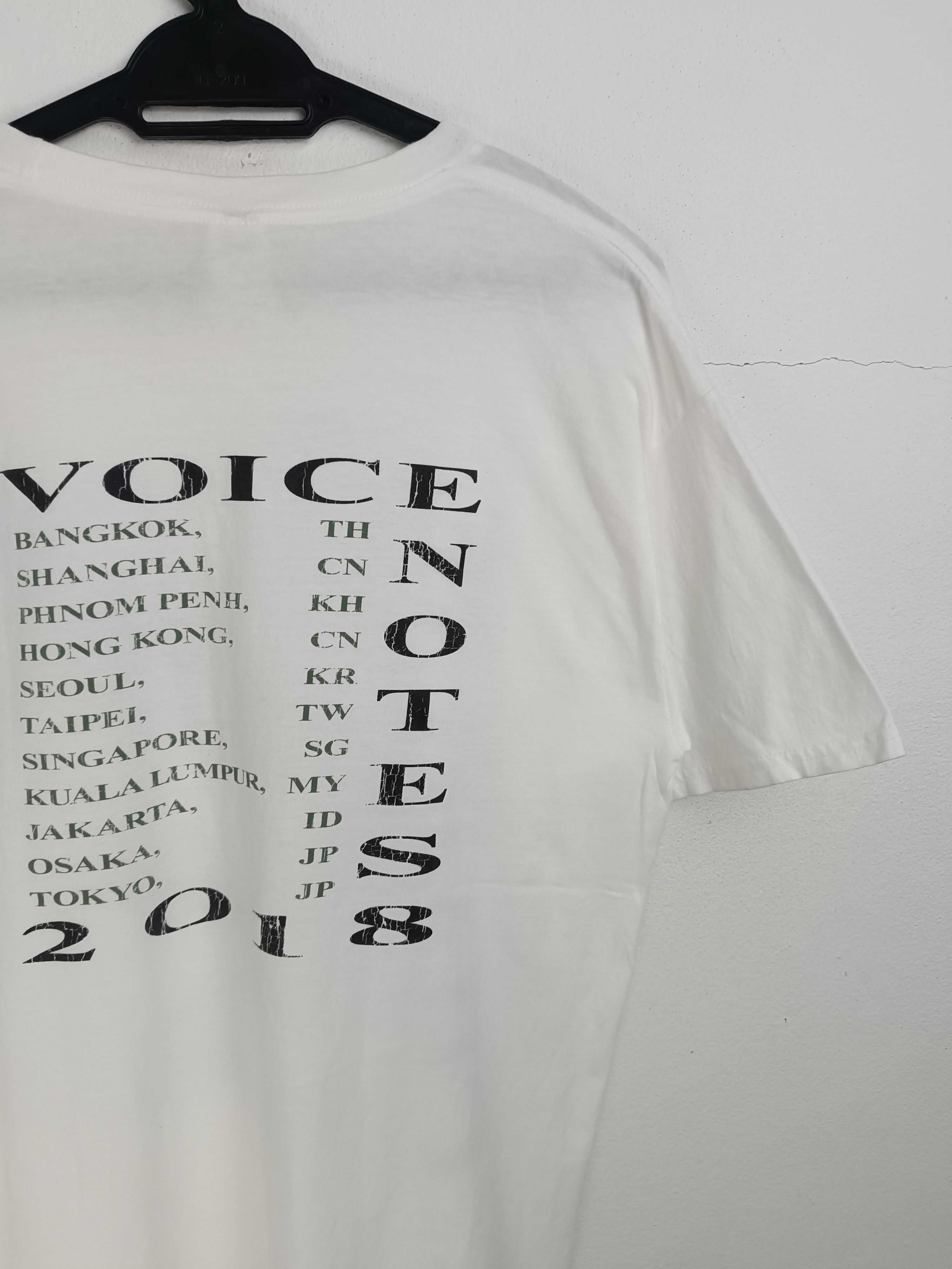Band Tees VINTAGE '18 CHARLIE PUTH VOICE NOTES TEE wiz khalifa bieber Size US M / EU 48-50 / 2 - 12 Thumbnail