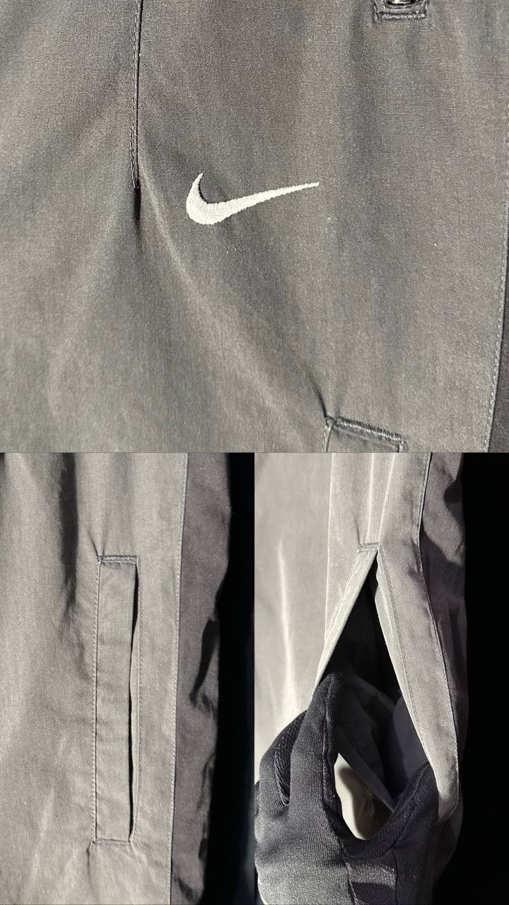 Nike × Vintage Nike Vintage Windbreaker Track Pants pockets logo zip Y2K Size US 32 / EU 48 - 2 Thumbnail