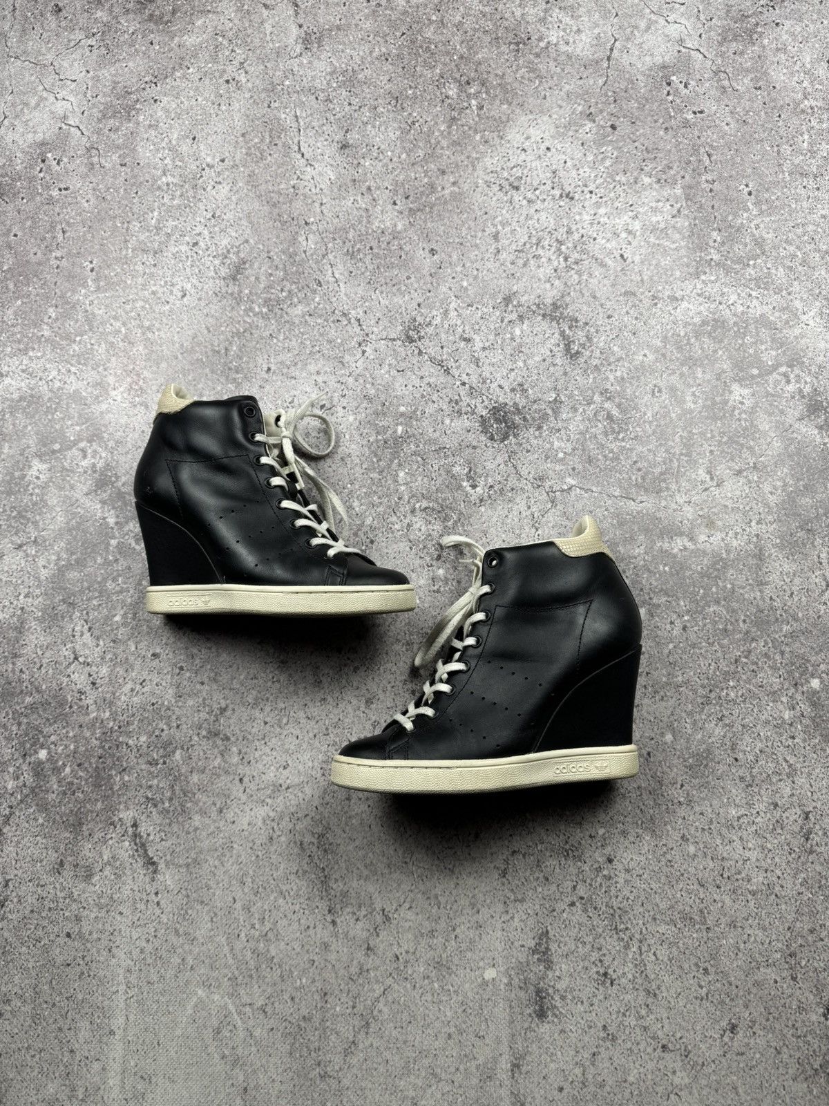 Adidas Isabel Marant Style Leather Sneakers Y2K Rare Hype