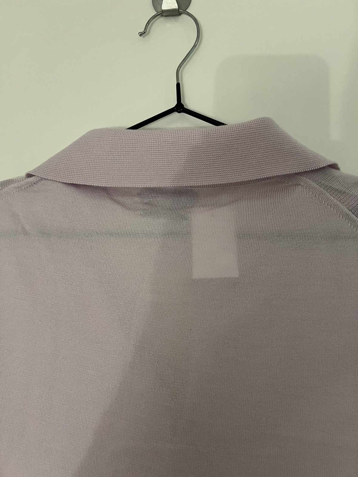 Tom Ford TOM FORD Polo Sweater 52 Italy 70% Cashmere 30% Silk Pink Size US L / EU 52-54 / 3 - 6 Thumbnail