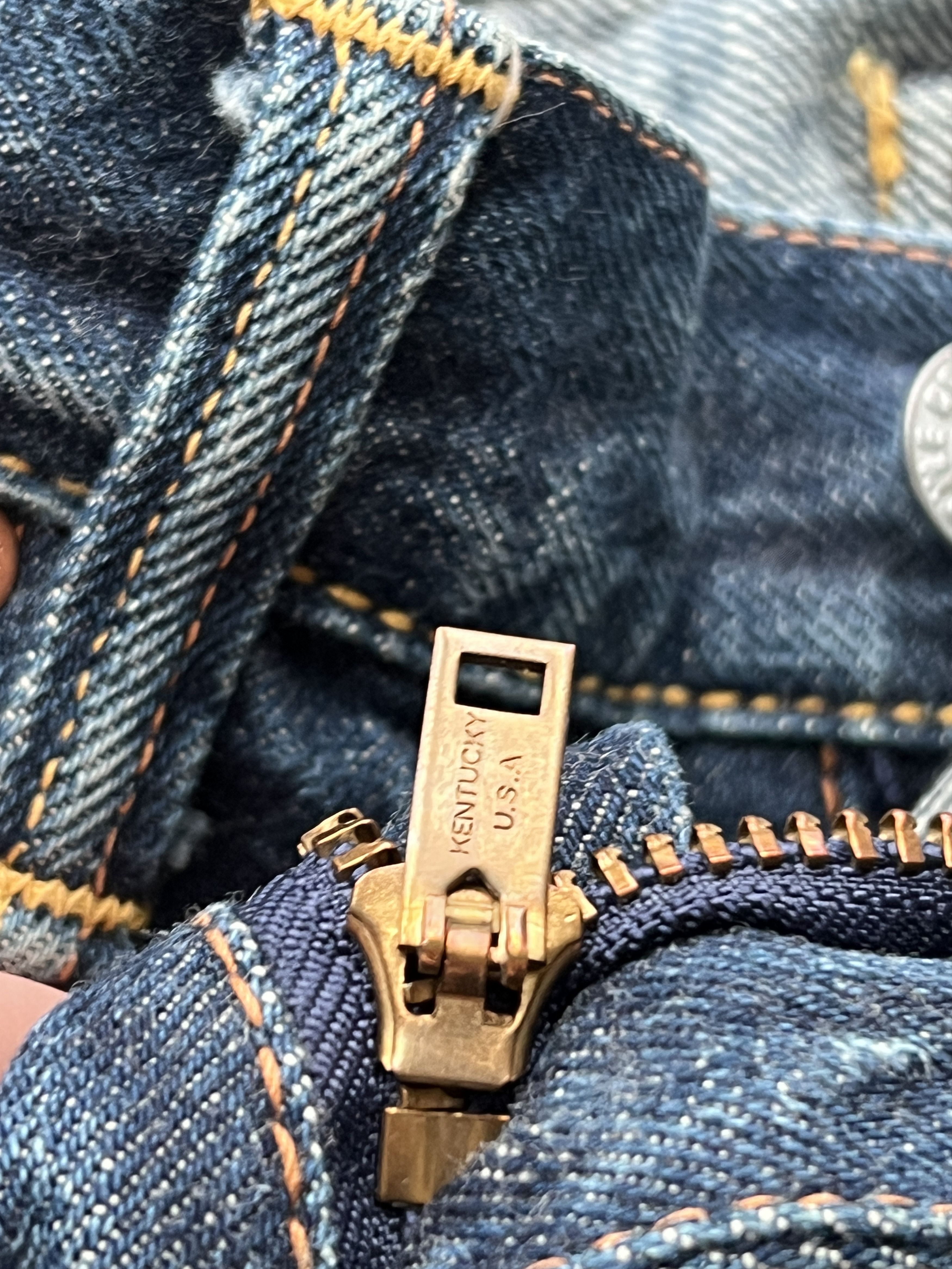 Evisu Rare Evisu selvage vintage lot 2001 faded denim archive y2k Size US 30 / EU 46 - 20 Thumbnail