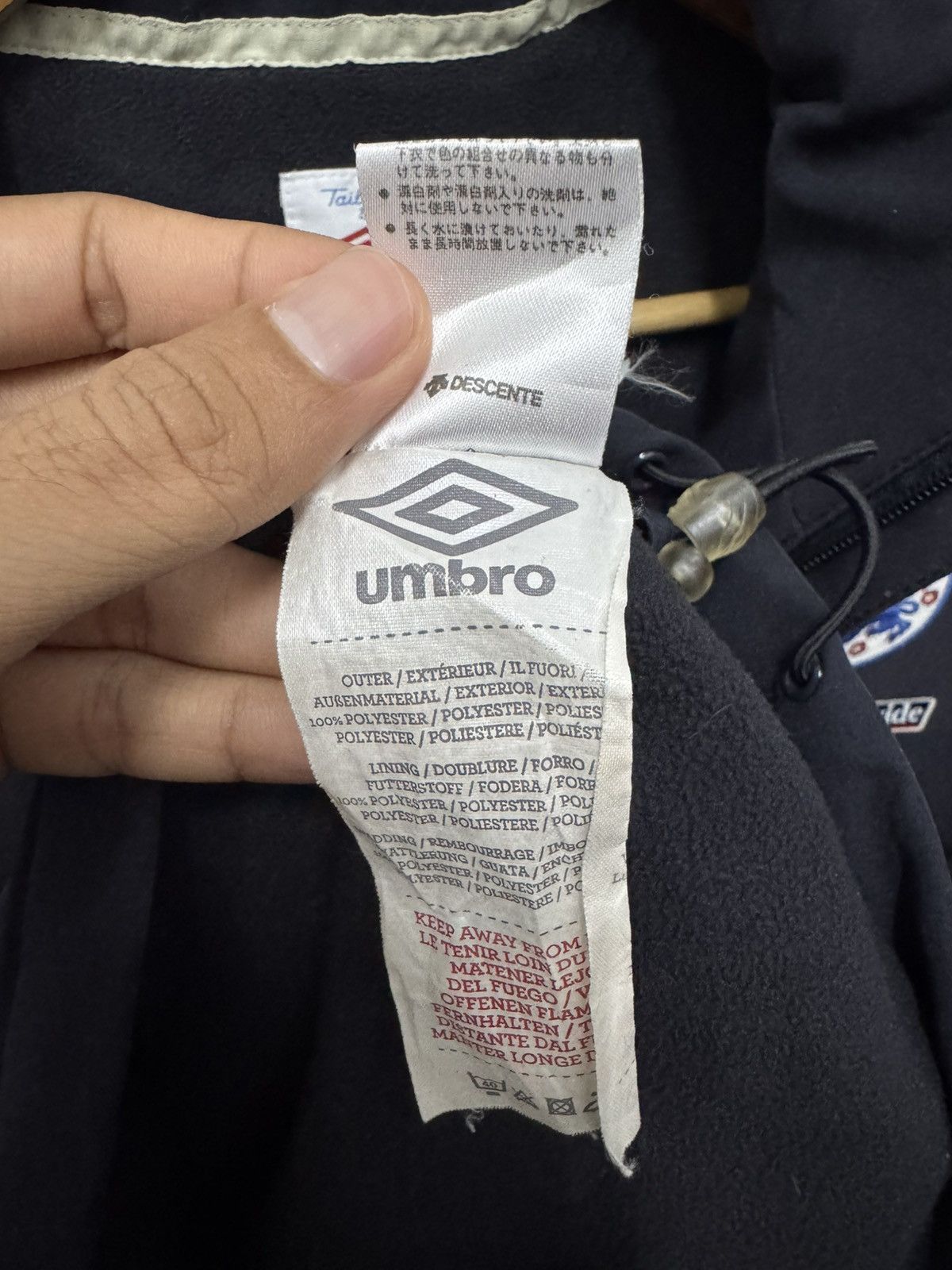 Umbro Vintage England Umbro Vest Jacket Size US M / EU 48-50 / 2 - 11 Thumbnail