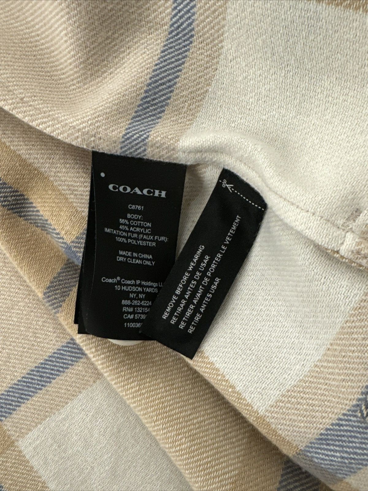 Coach Pink and white Coach coat Size S / US 4 / IT 40 - 4 Thumbnail