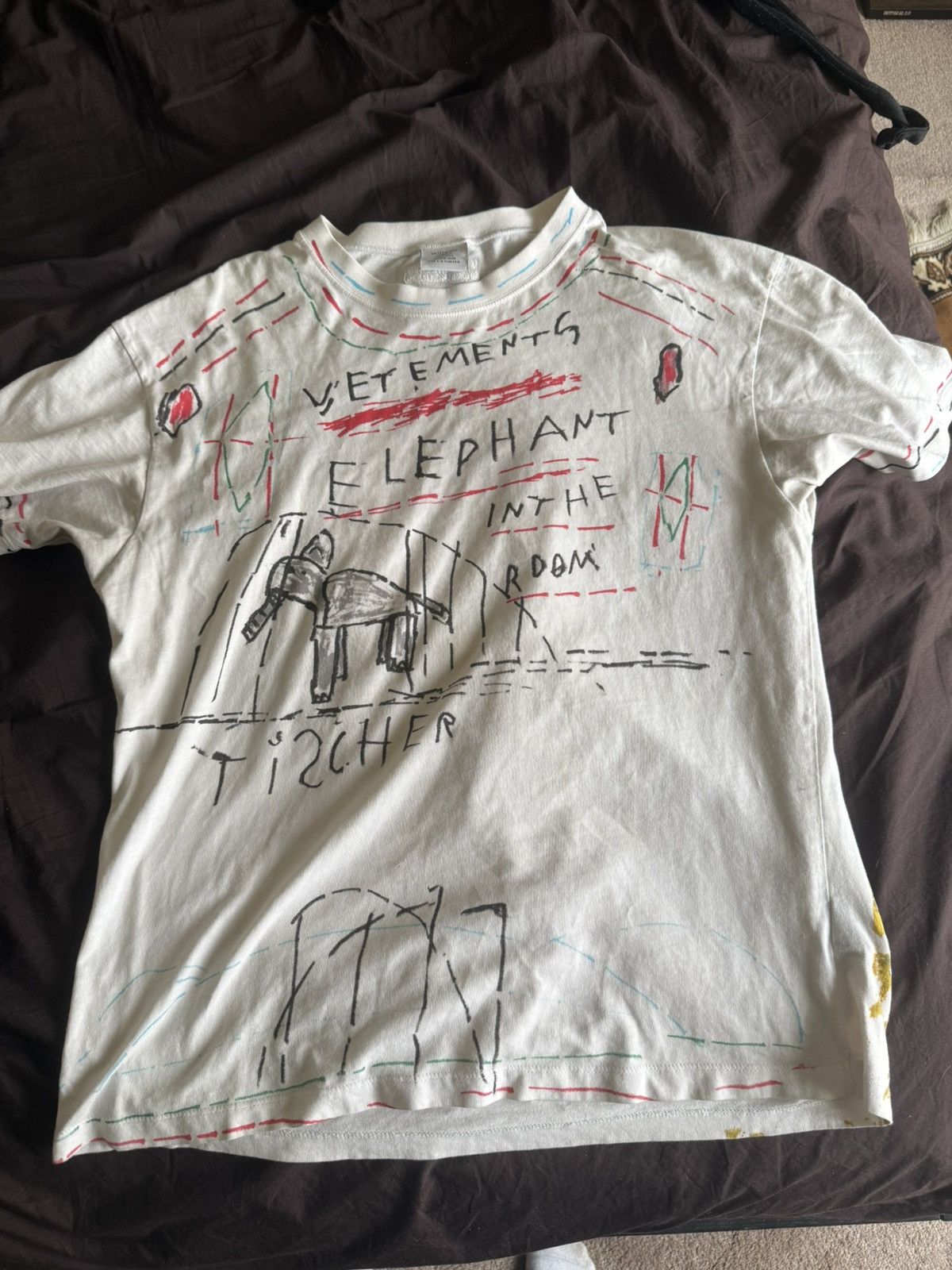 Vetements Elephant T Shirt | Grailed