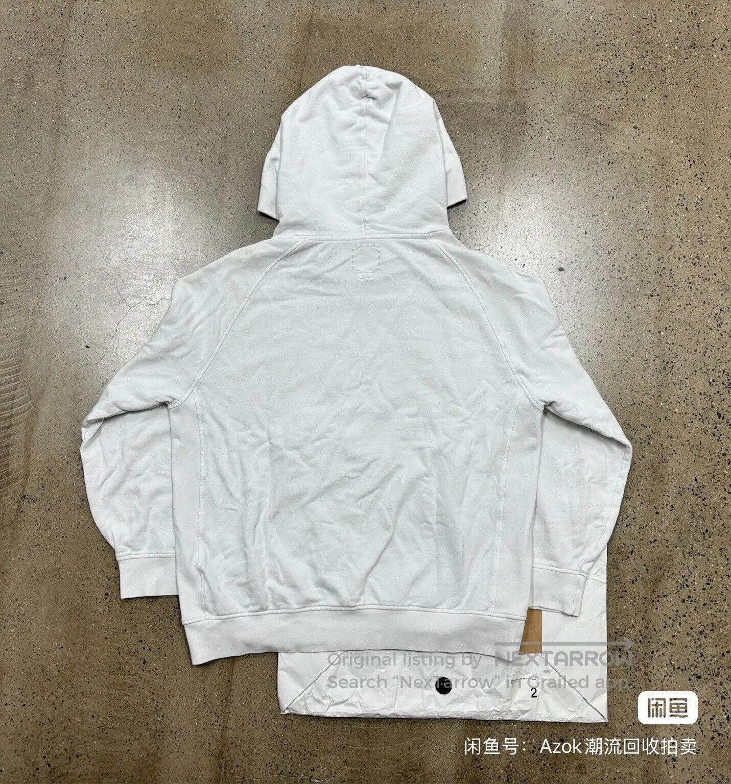 Visvim VISVIM JV Jumbo Hoodie White Cotton. Size US M / EU 48-50 / 2 - 3 Thumbnail