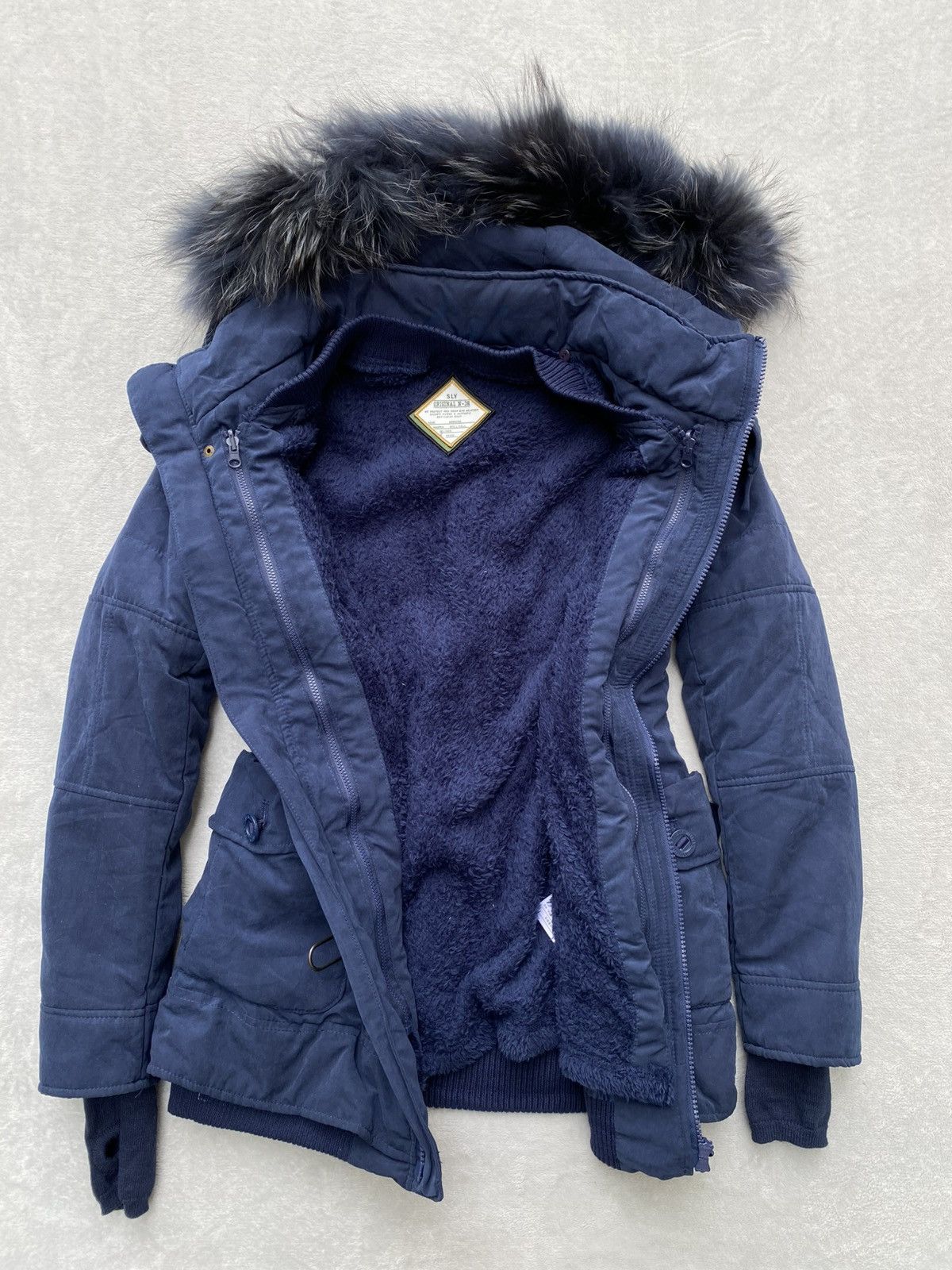 SLY Sly Fur Hood Fireman Clasp Closure Parka Size S / US 4 / IT 40 - 6 Thumbnail