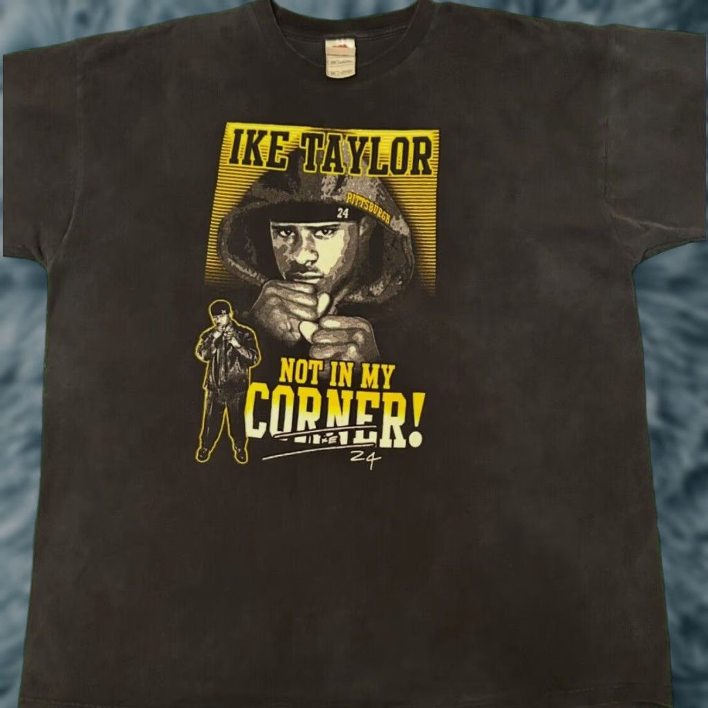 Vintage VINTAGE Pittsburgh Steelers Ike Taylor NFL 2000s VTG Shirt Mens 2XL Black 90s Sports Hip Hop Shirt Mens 2XL Size US XXL / EU 58 / 5 - 1 Thumbnail