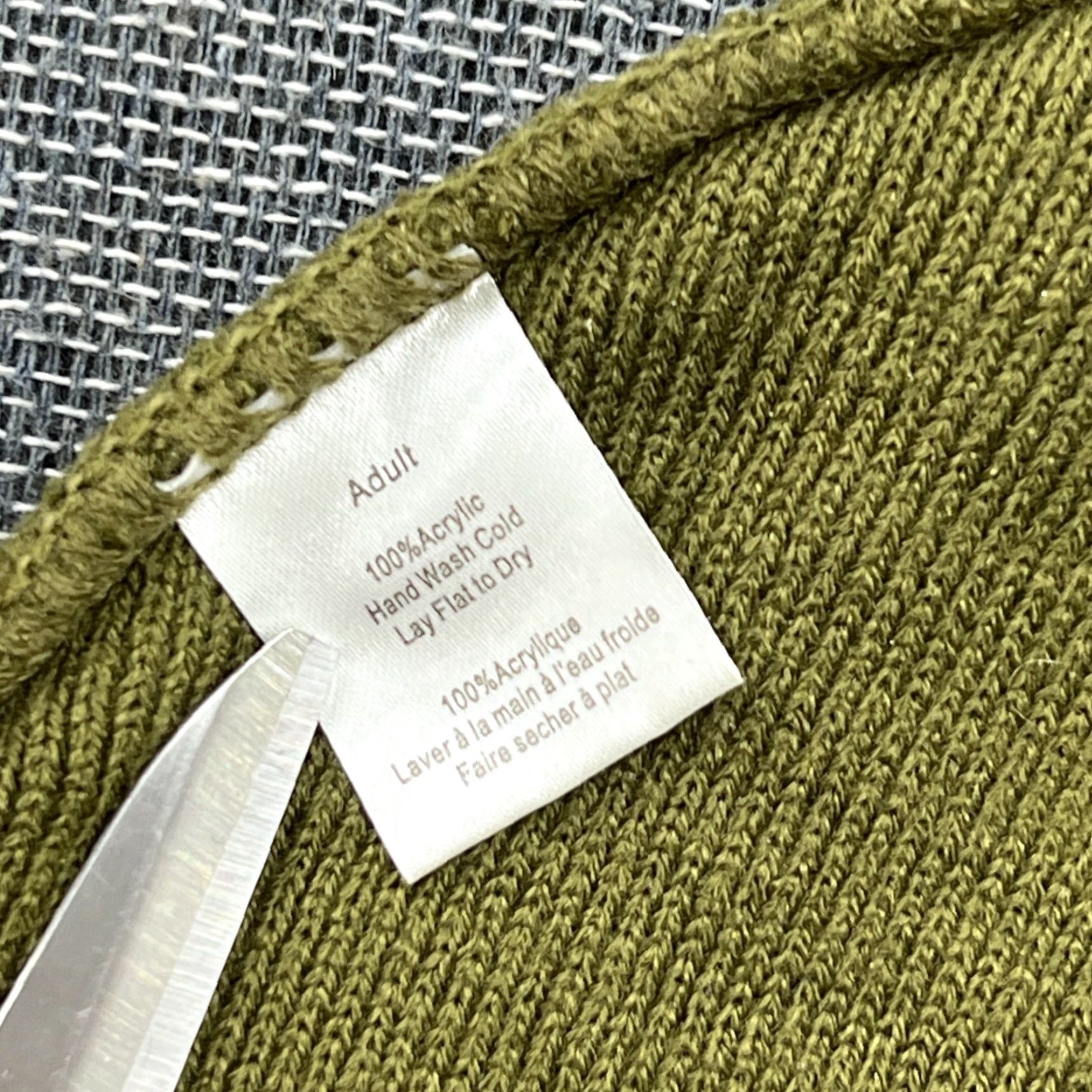 Vintage JOTT Beanie Green One Size Mens Hat Knit Acrylic Stretch Solid Beanie Hat Size US M / EU 48-50 / 2 - 5 Thumbnail