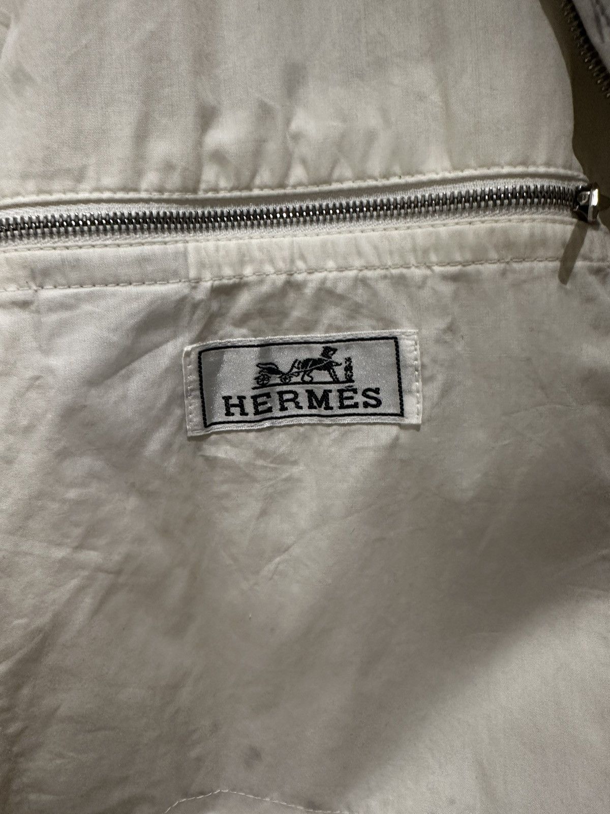 Hermes HERMÈS light zip up jacket Size US L / EU 52-54 / 3 - 2 Thumbnail