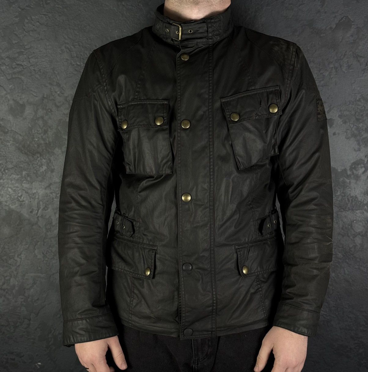 Belstaff Belstaff Crosby Motorcycle Waxed Vintage Jacket Men’s Size L Size US L / EU 52-54 / 3 - 2 Thumbnail