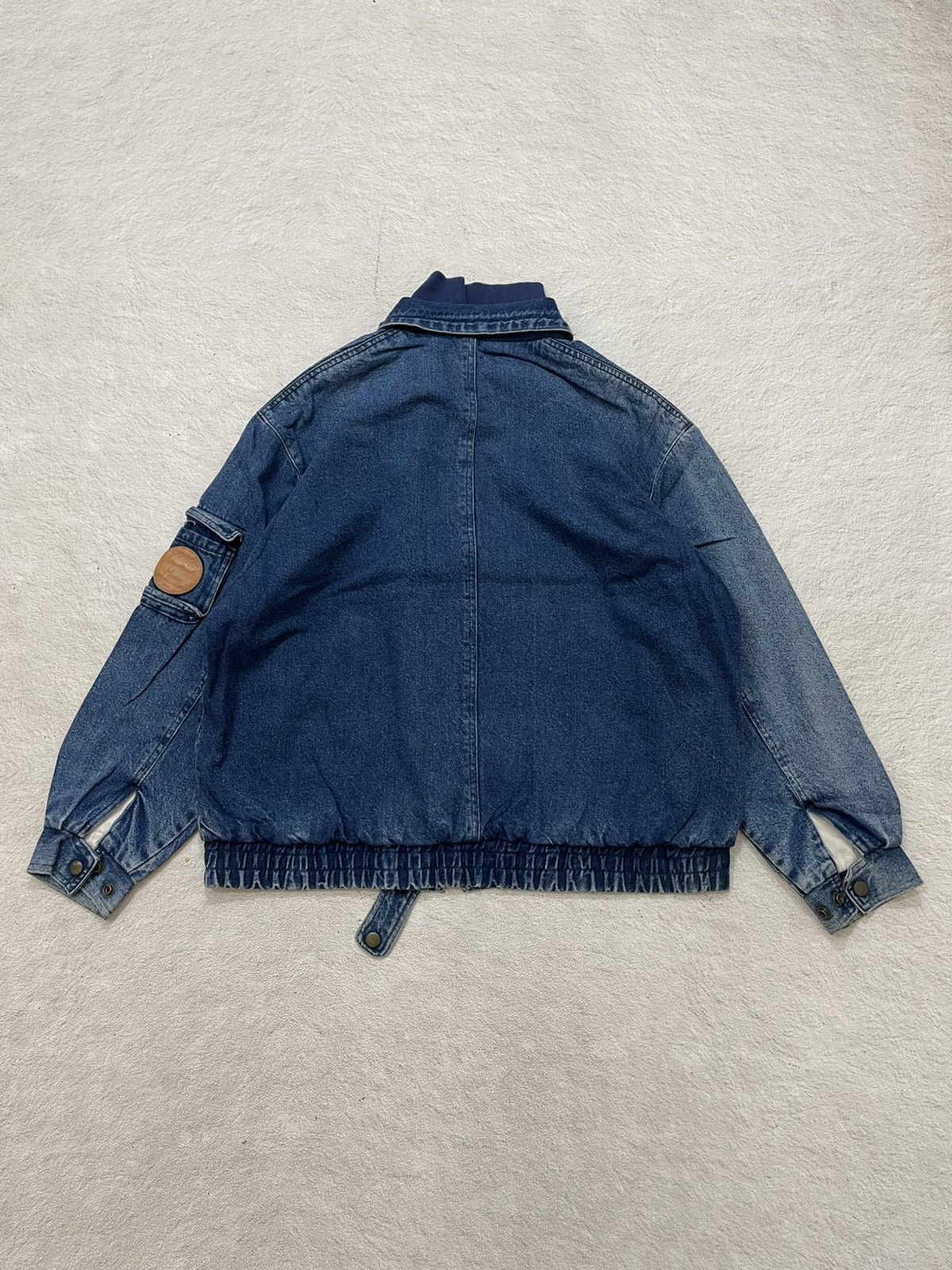 Japanese Brand 2000s Cashbox Japan Wash Denim Jacket Cargo Y2K Hysteric LGB Size US XL / EU 56 / 4 - 6 Thumbnail
